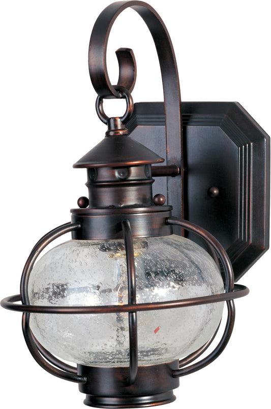 Portsmouth Outdoor Wall Lantern Oil Rubbed Bronze by Maxim Lighting