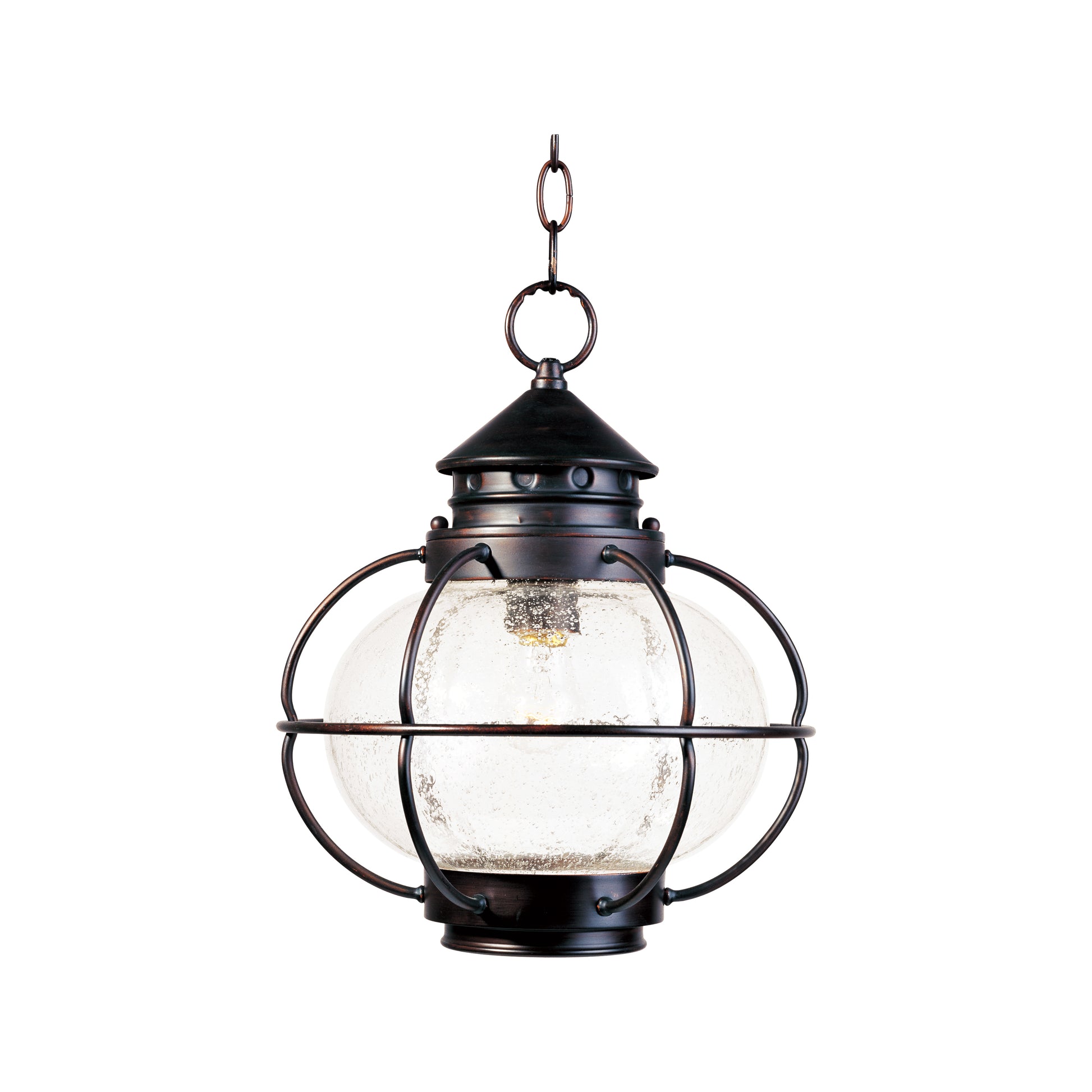 Portsmouth Outdoor Hanging Lantern Oil Rubbed Bronze by Maxim Lighting