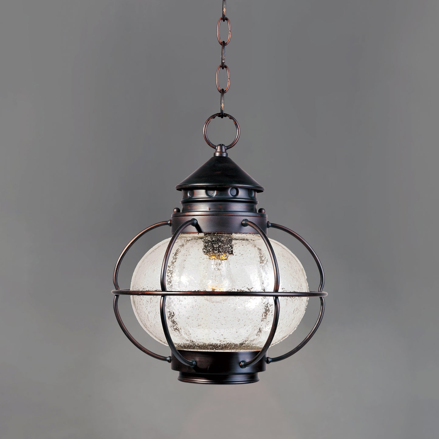 Portsmouth Outdoor Hanging Lantern Oil Rubbed Bronze by Maxim Lighting