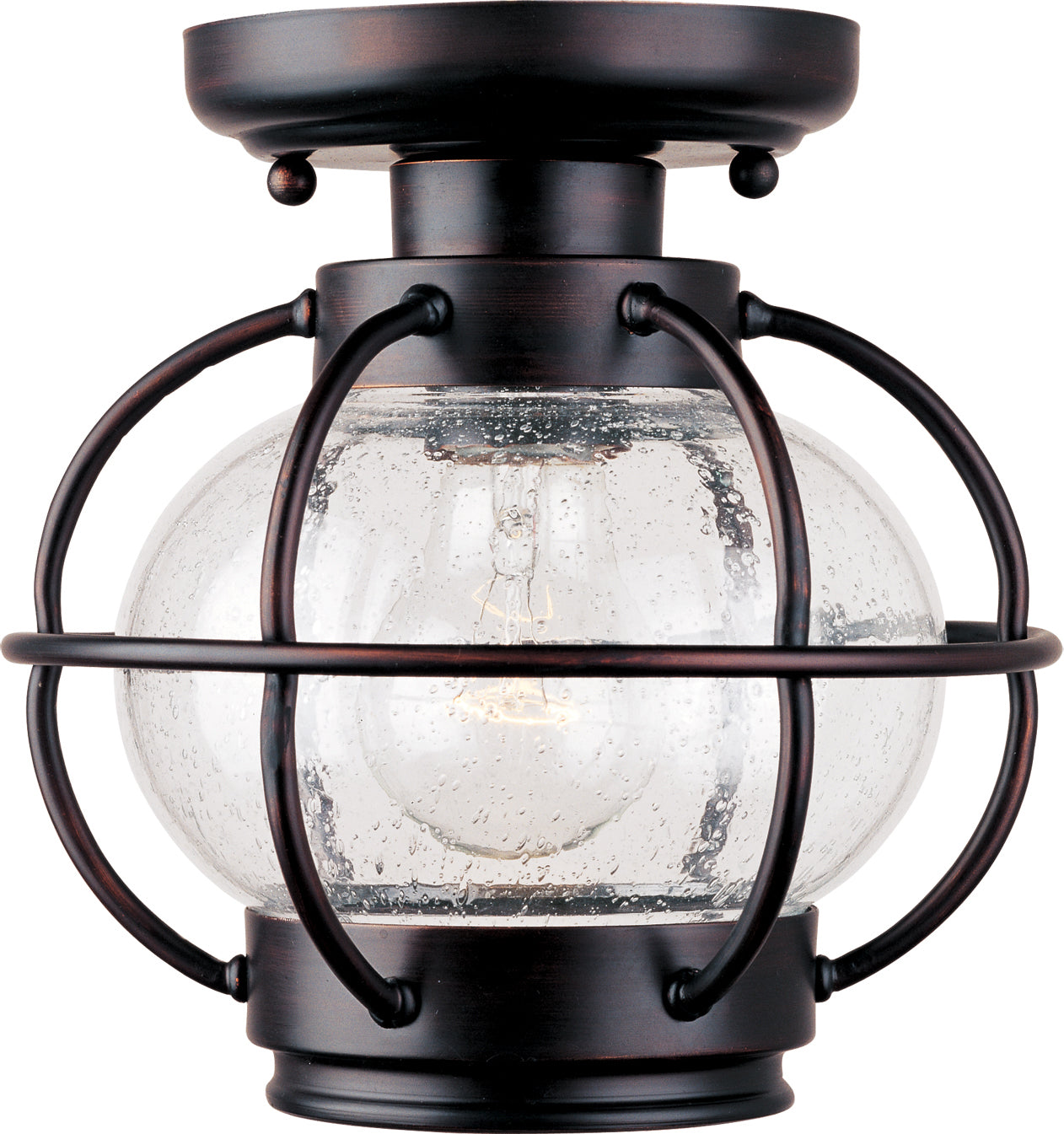 Portsmouth Outdoor Ceiling Mount Oil Rubbed Bronze by Maxim Lighting