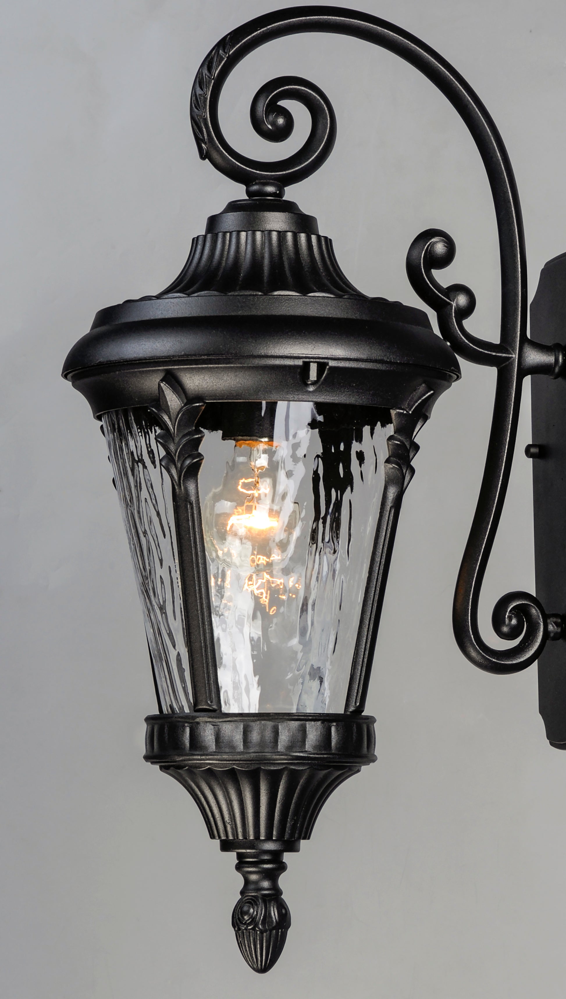 Sentry Outdoor Wall Sconce Black by Maxim Lighting