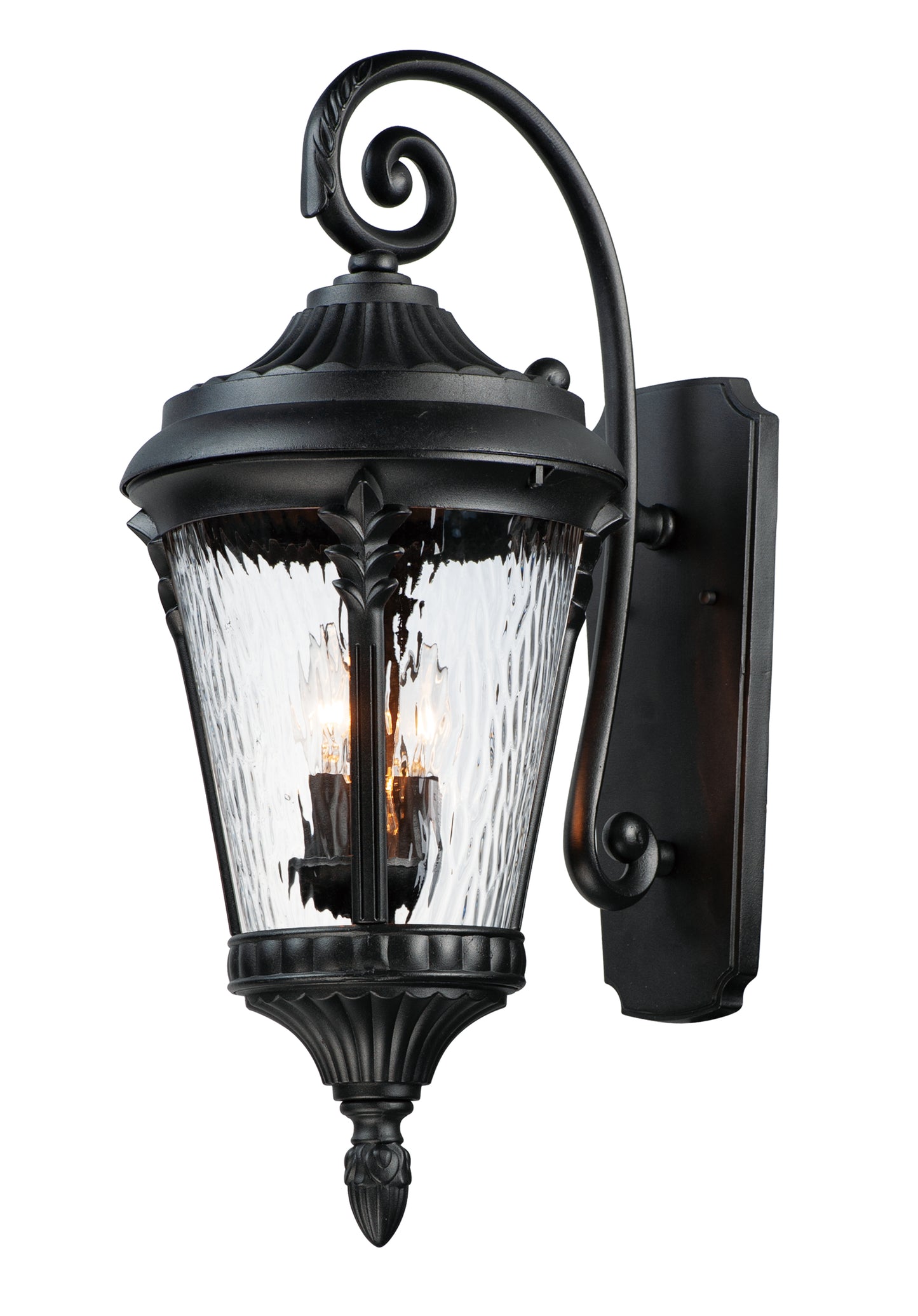 Sentry 3-Light Outdoor Wall Sconce Black by Maxim Lighting