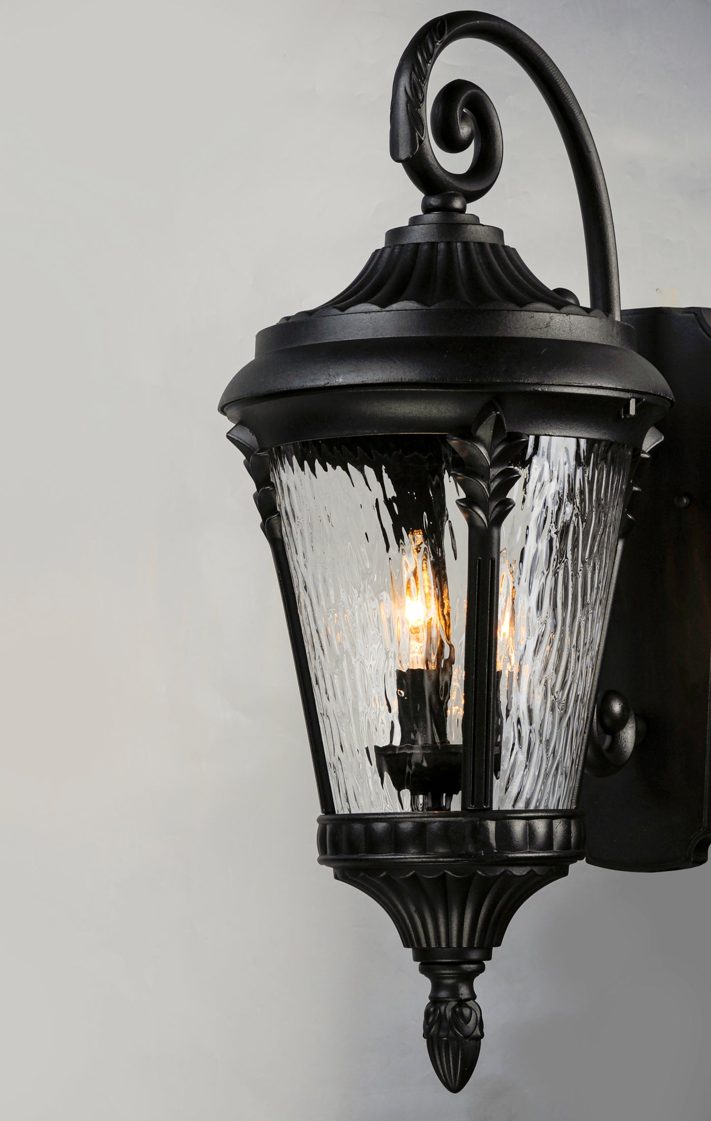 Sentry 3-Light Outdoor Wall Sconce Black by Maxim Lighting