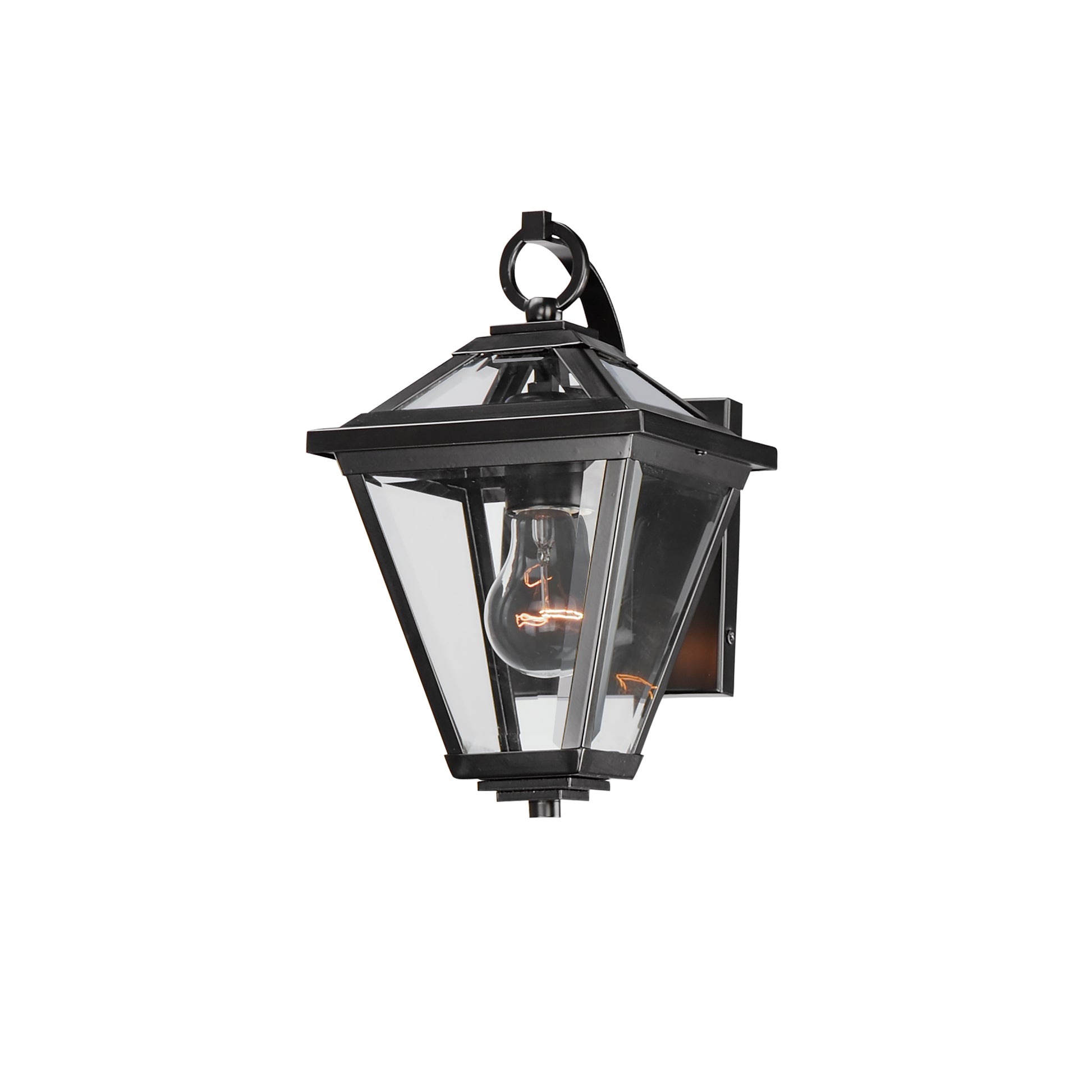 Prism 12" Outdoor Wall Sconce Black by Maxim Lighting