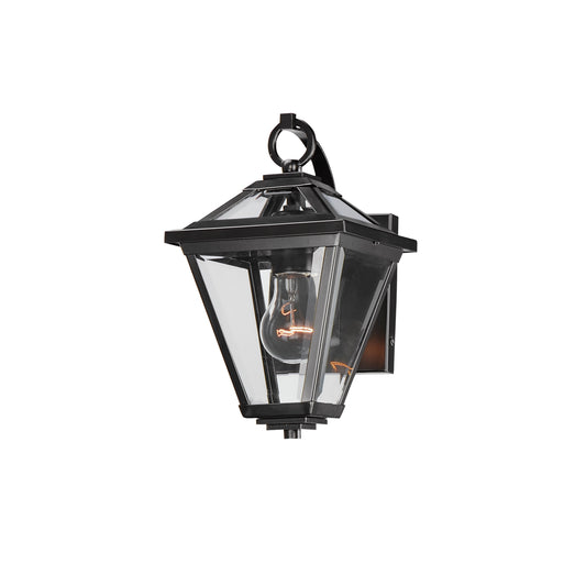 Prism 12" Outdoor Wall Sconce Black by Maxim Lighting