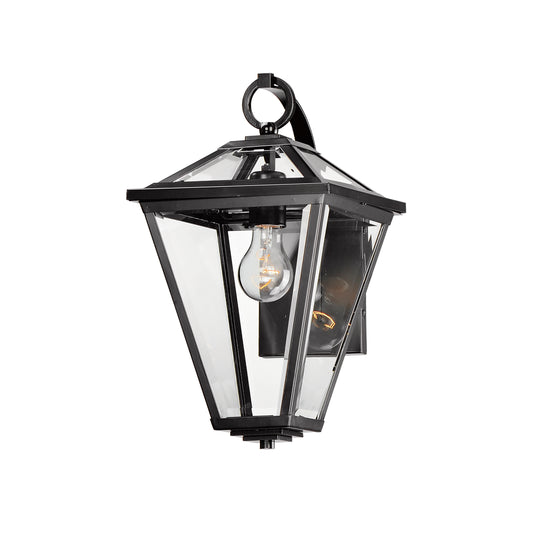 Prism 16" Outdoor Wall Sconce Black by Maxim Lighting