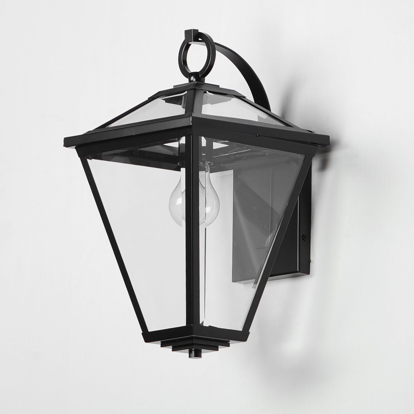 Prism 16" Outdoor Wall Sconce Black by Maxim Lighting