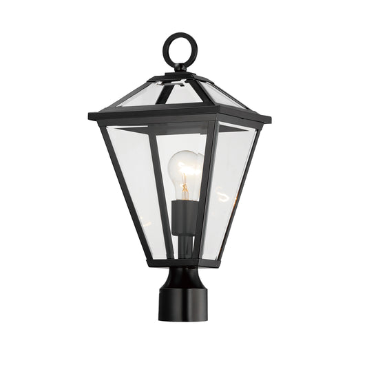 Prism Outdoor Post Lantern Black by Maxim Lighting