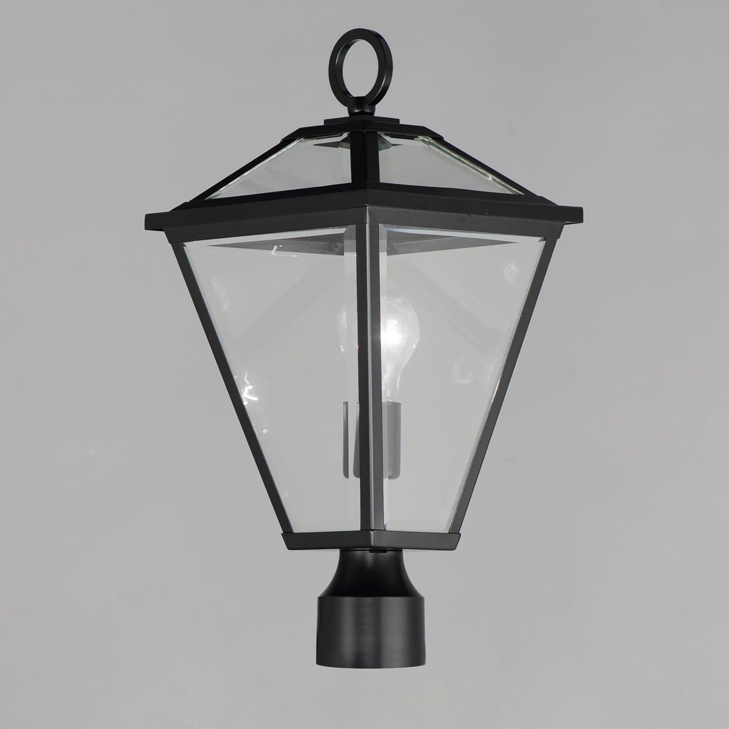 Prism Outdoor Post Lantern Black by Maxim Lighting