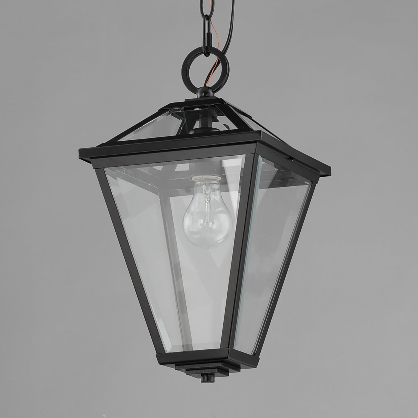 Prism 16" Outdoor Pendant Black by Maxim Lighting