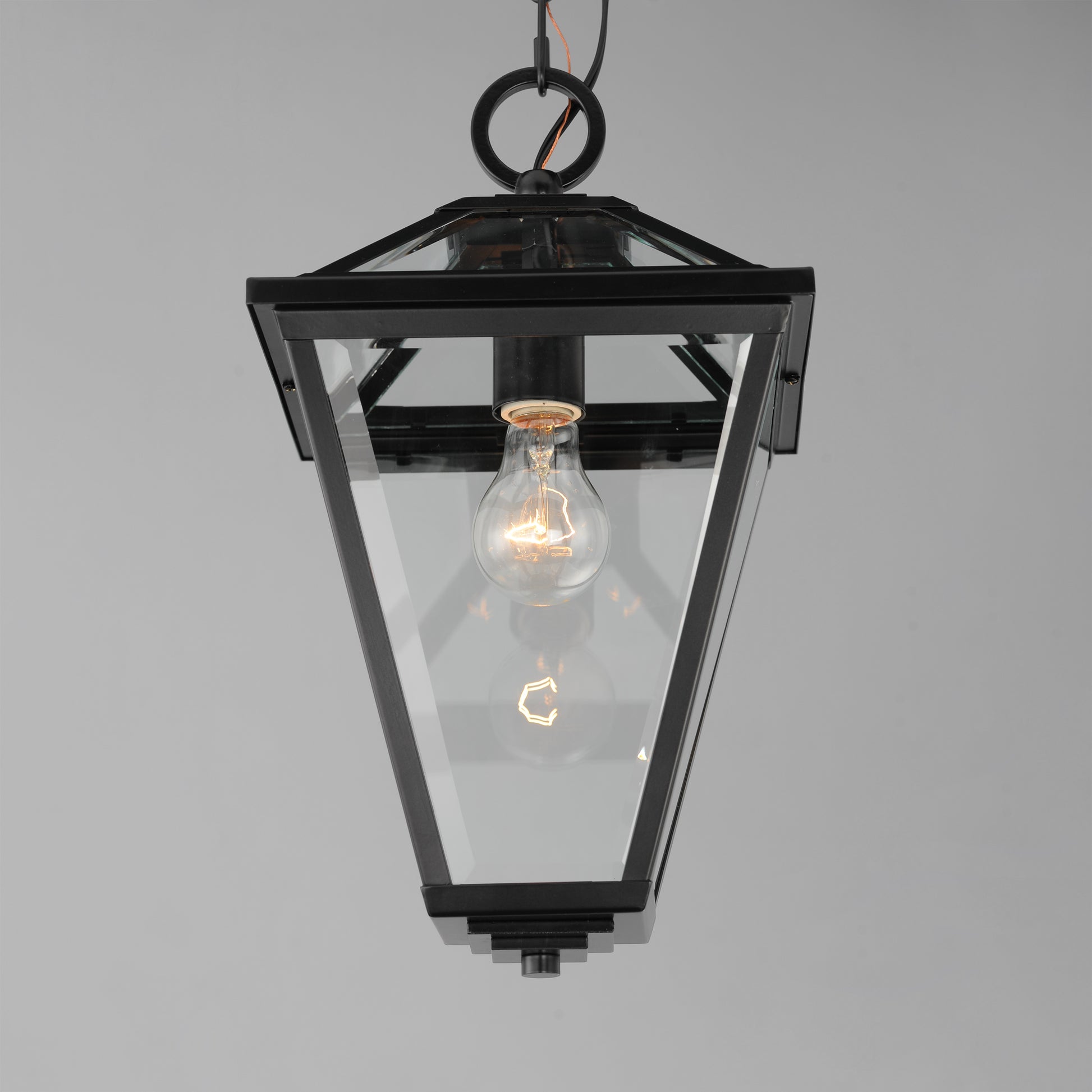 Prism 16" Outdoor Pendant Black by Maxim Lighting