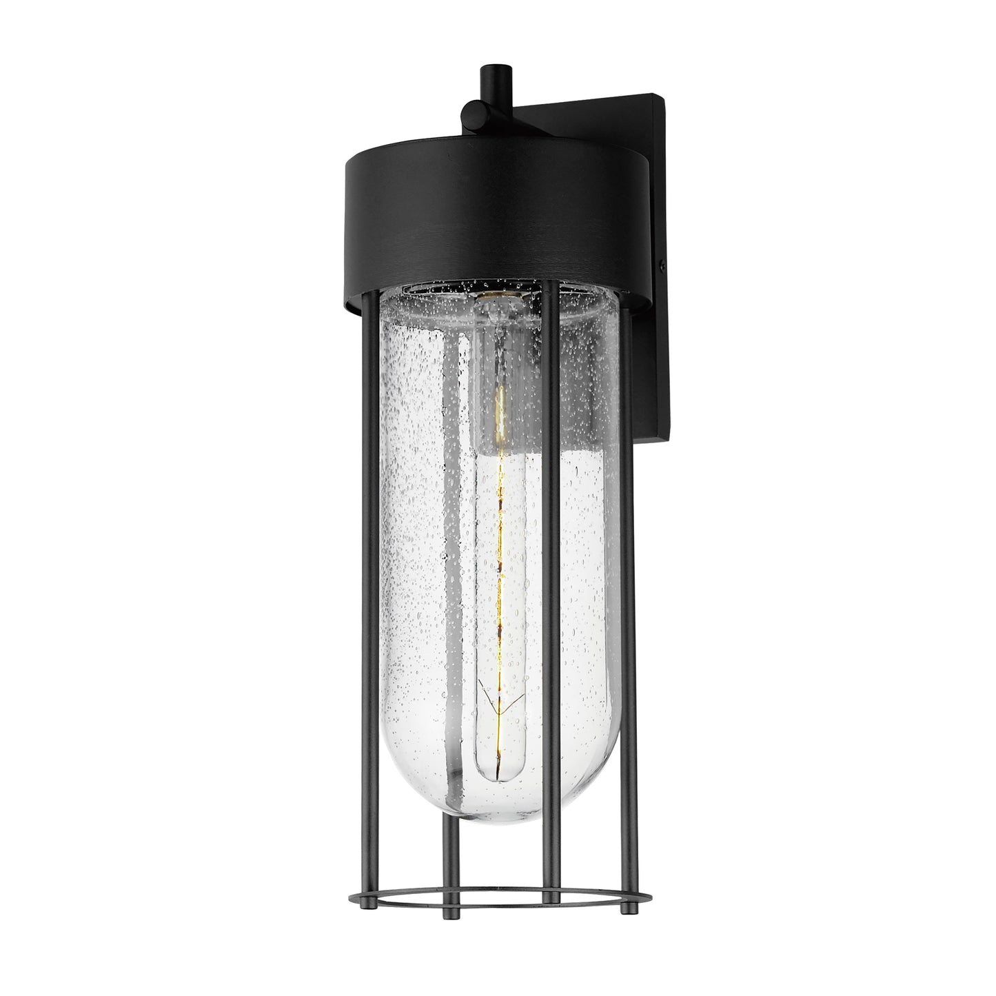 Millennial Large Outdoor Wall Sconce Black by Maxim Lighting