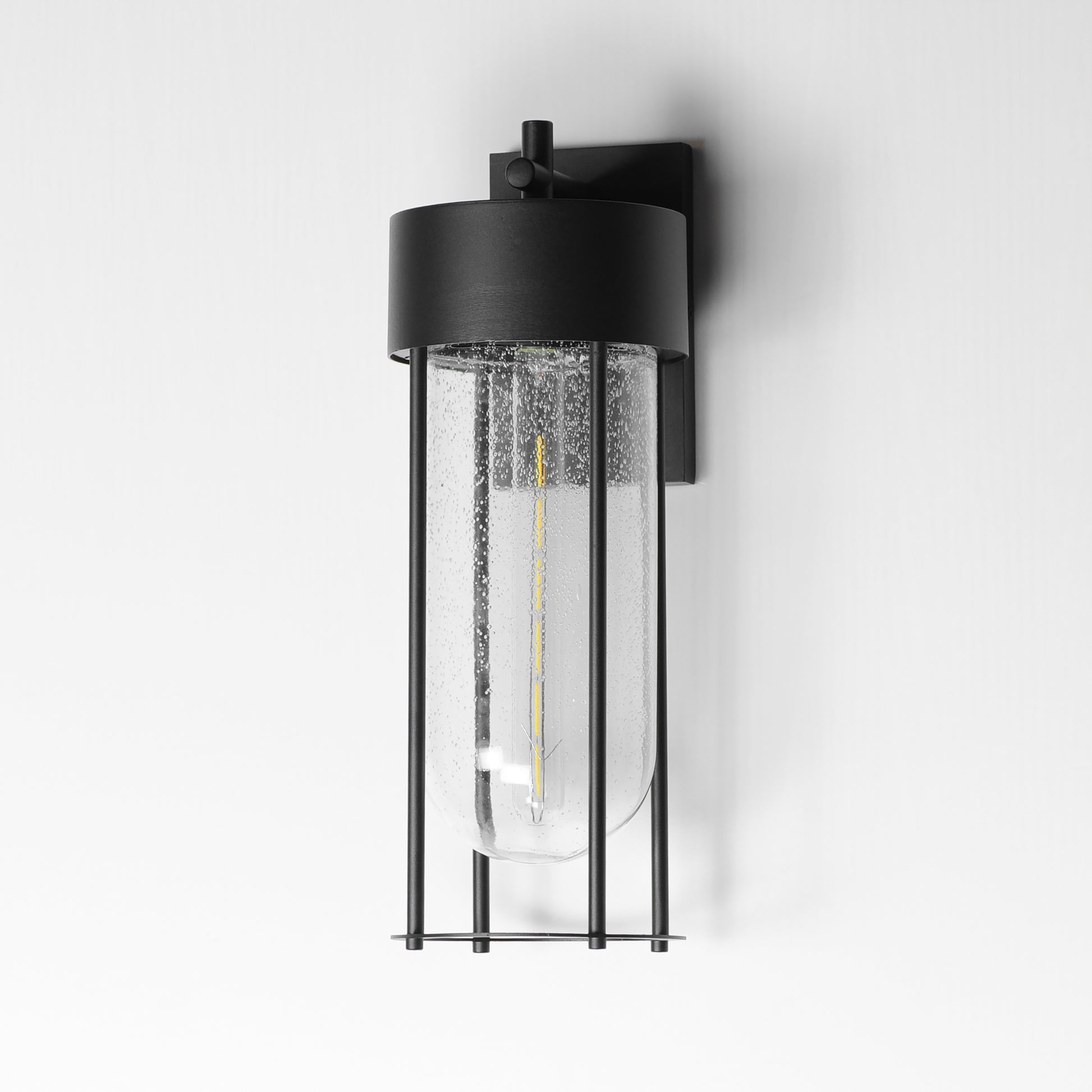 Millennial Large Outdoor Wall Sconce Black by Maxim Lighting