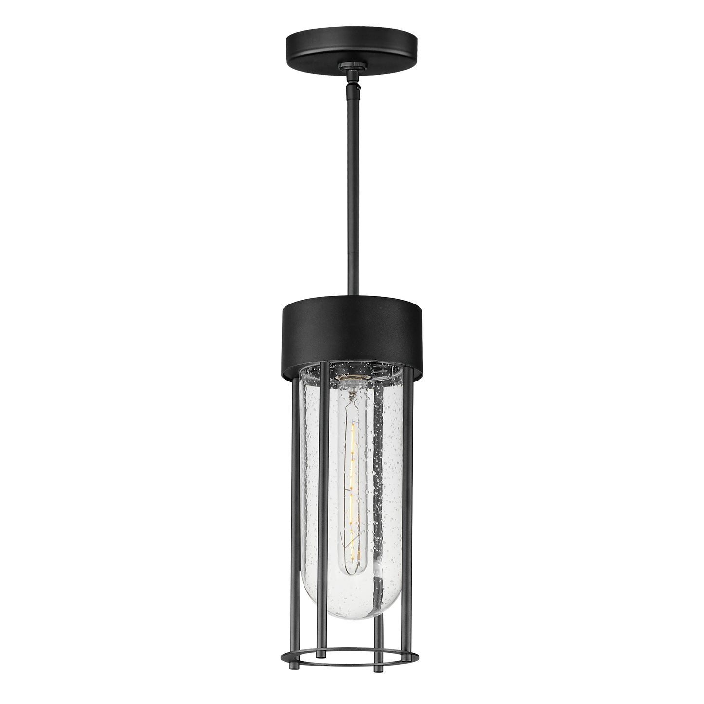 Millennial Outdoor Hanging Pendant Black by Maxim Lighting