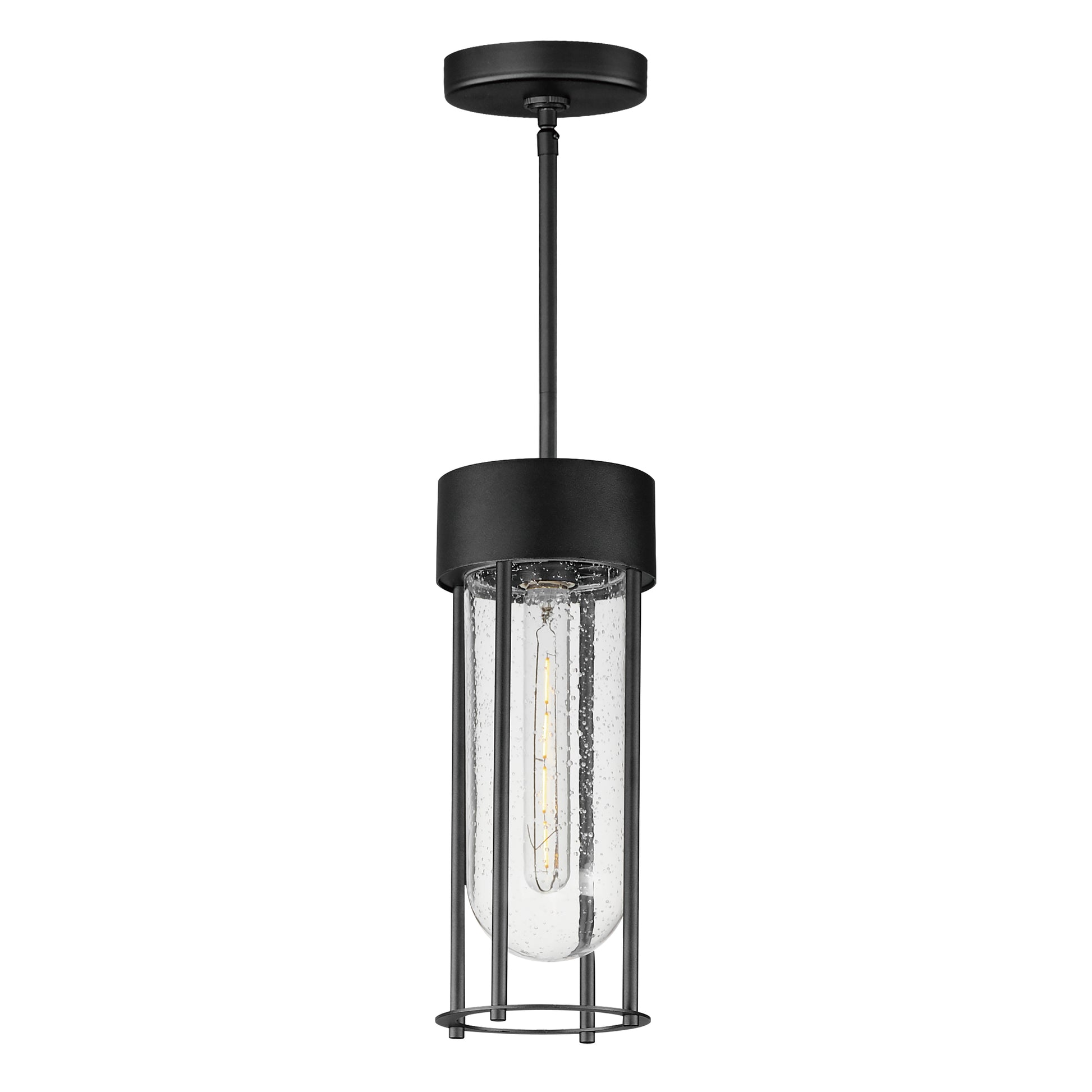 Millennial Outdoor Hanging Pendant Black by Maxim Lighting