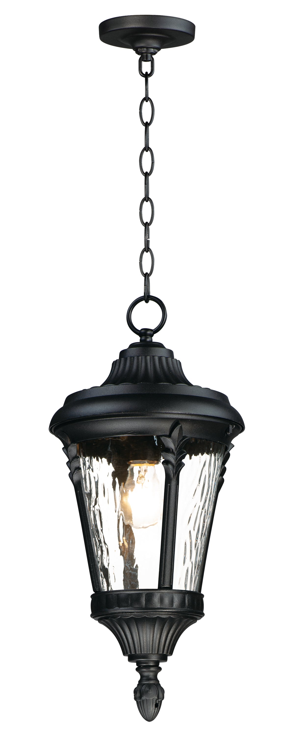 Sentry Outdoor Hanging Pendant Black by Maxim Lighting