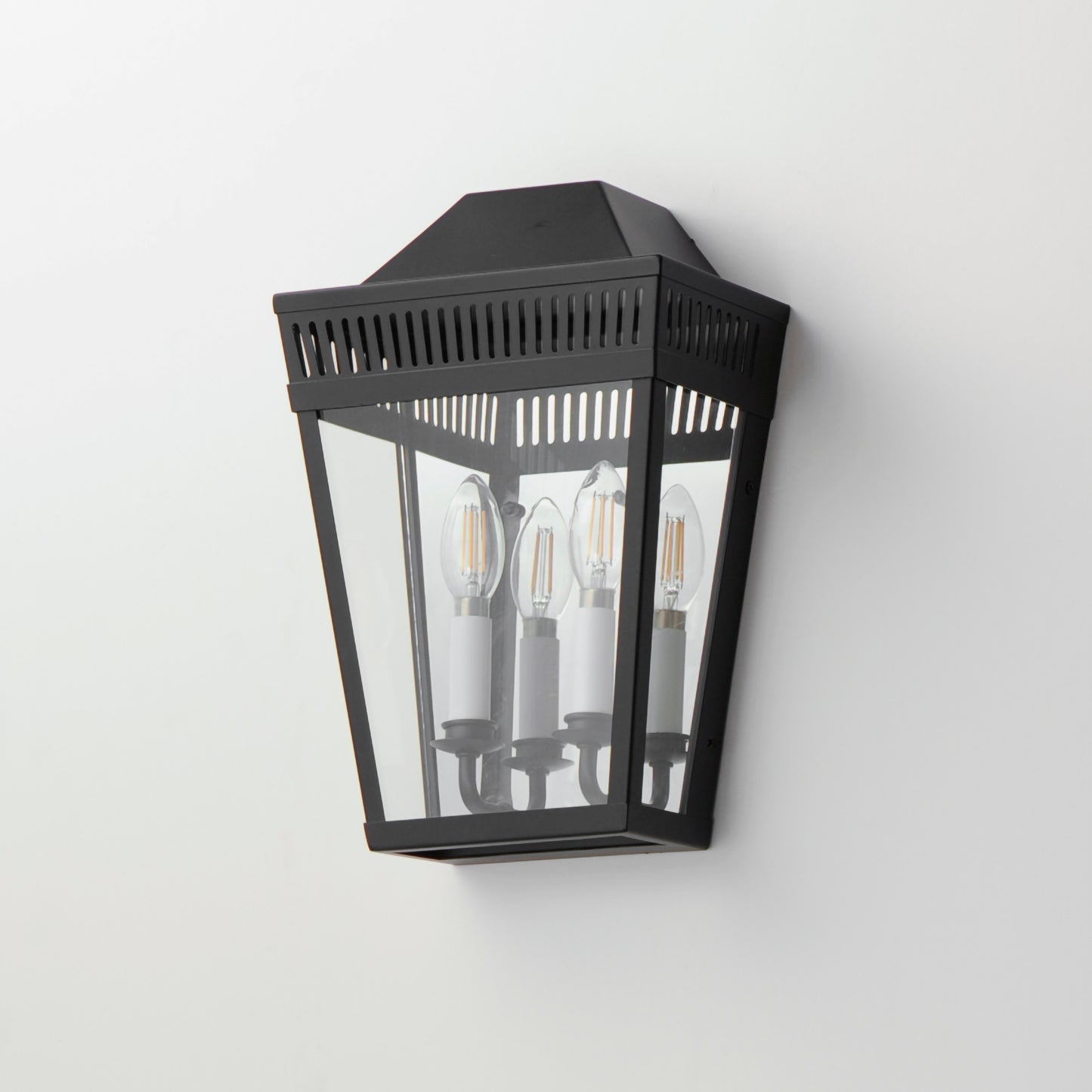 Oxford Outdoor 2-Light Wall Sconce Black by Maxim Lighting