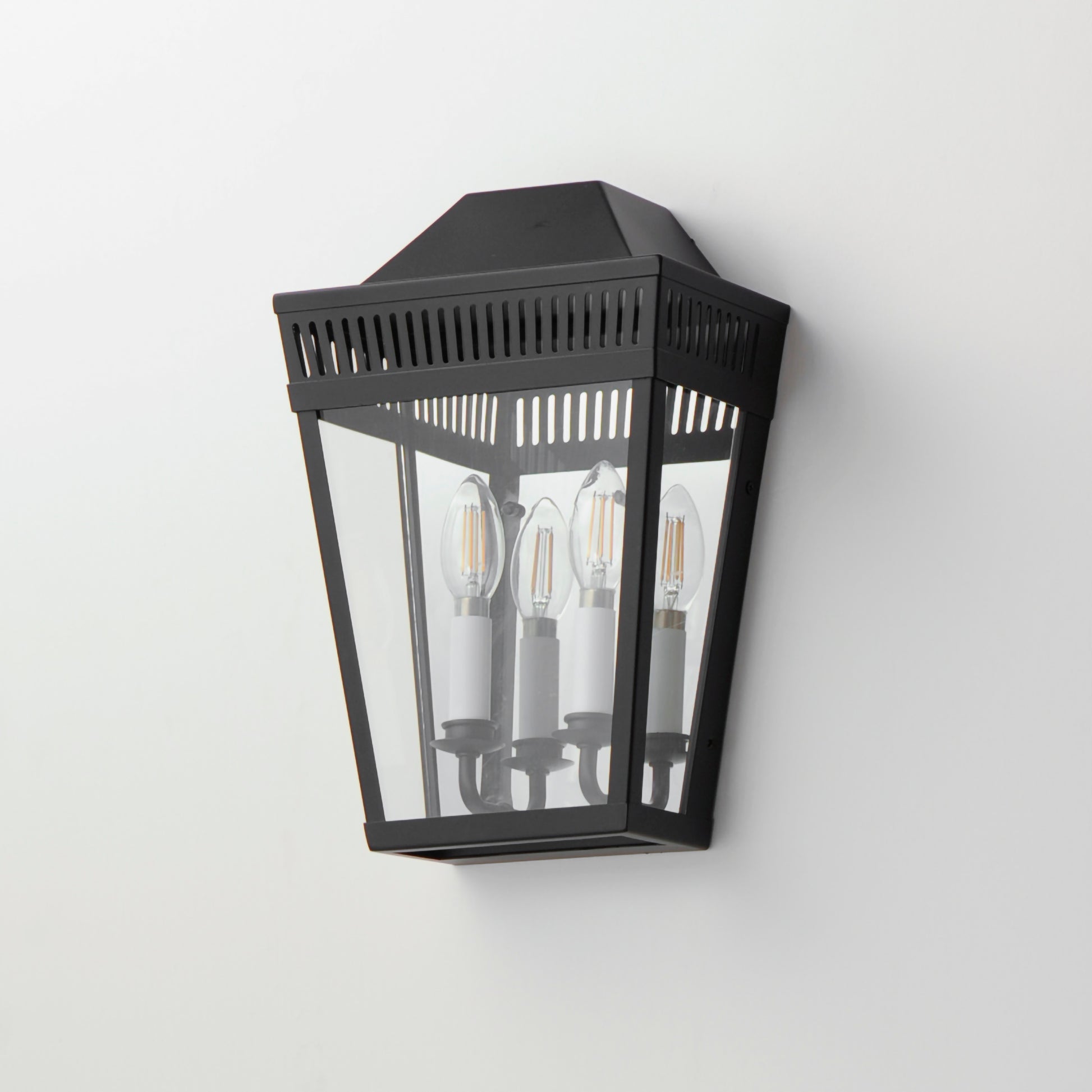 Oxford Outdoor 2-Light Wall Sconce Black by Maxim Lighting