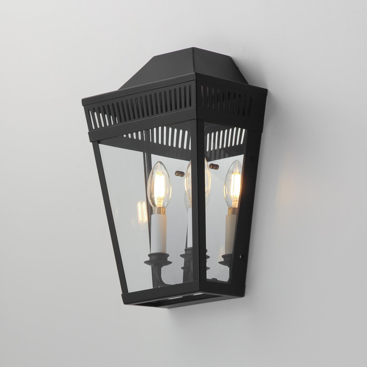 Oxford Outdoor 2-Light Wall Sconce Black by Maxim Lighting