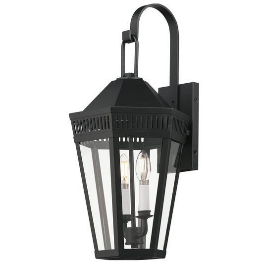 Oxford Outdoor 2-Light Wall Sconce Black by Maxim Lighting