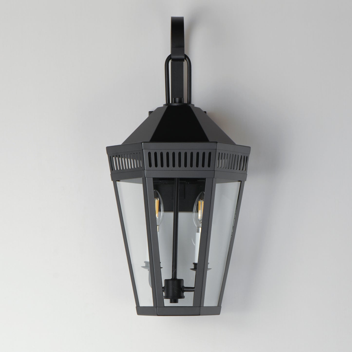 Oxford Outdoor 2-Light Wall Sconce Black by Maxim Lighting