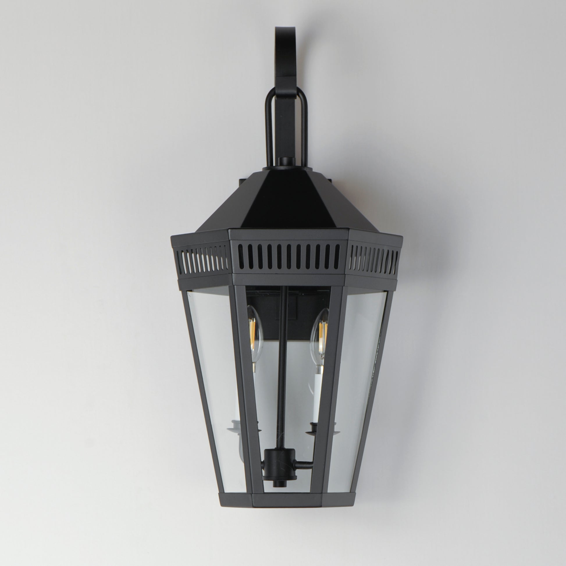 Oxford Outdoor 2-Light Wall Sconce Black by Maxim Lighting