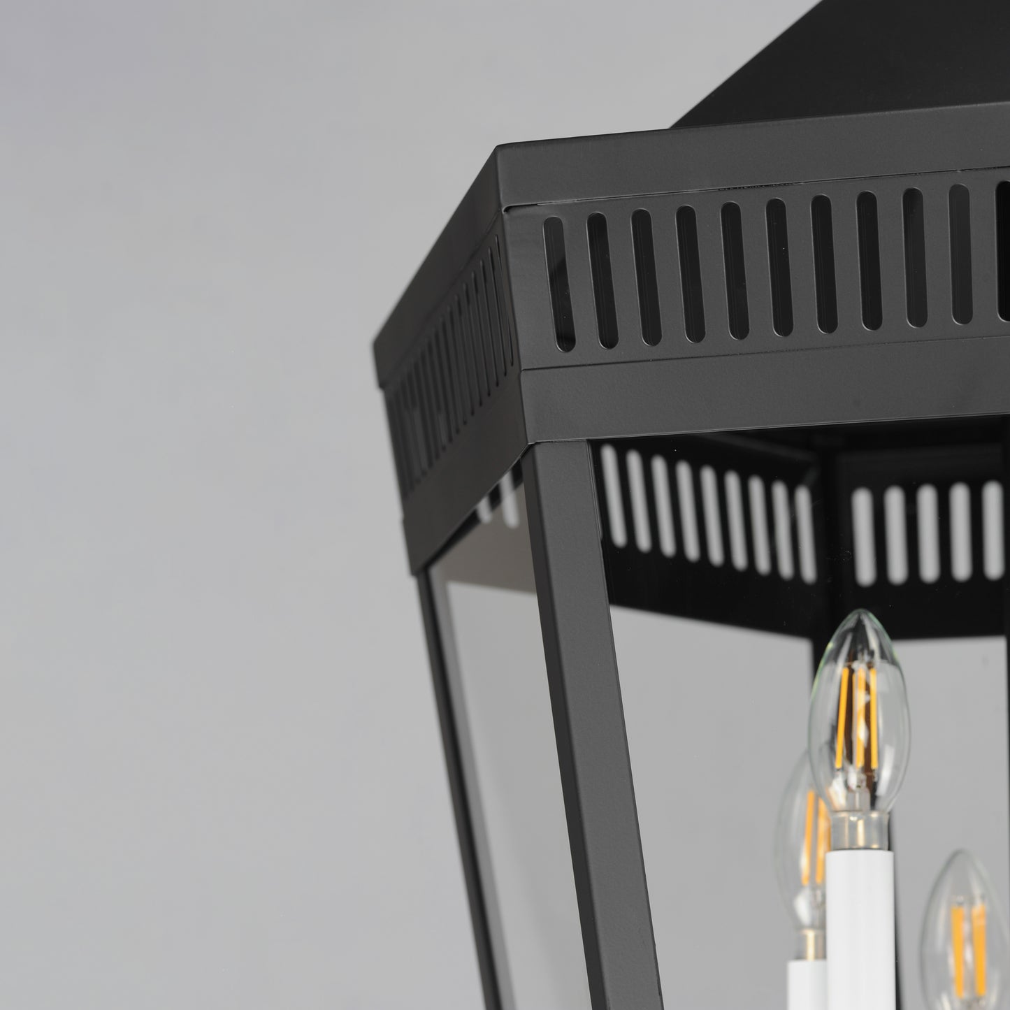 Oxford Outdoor 6-Light Pendant Black by Maxim Lighting