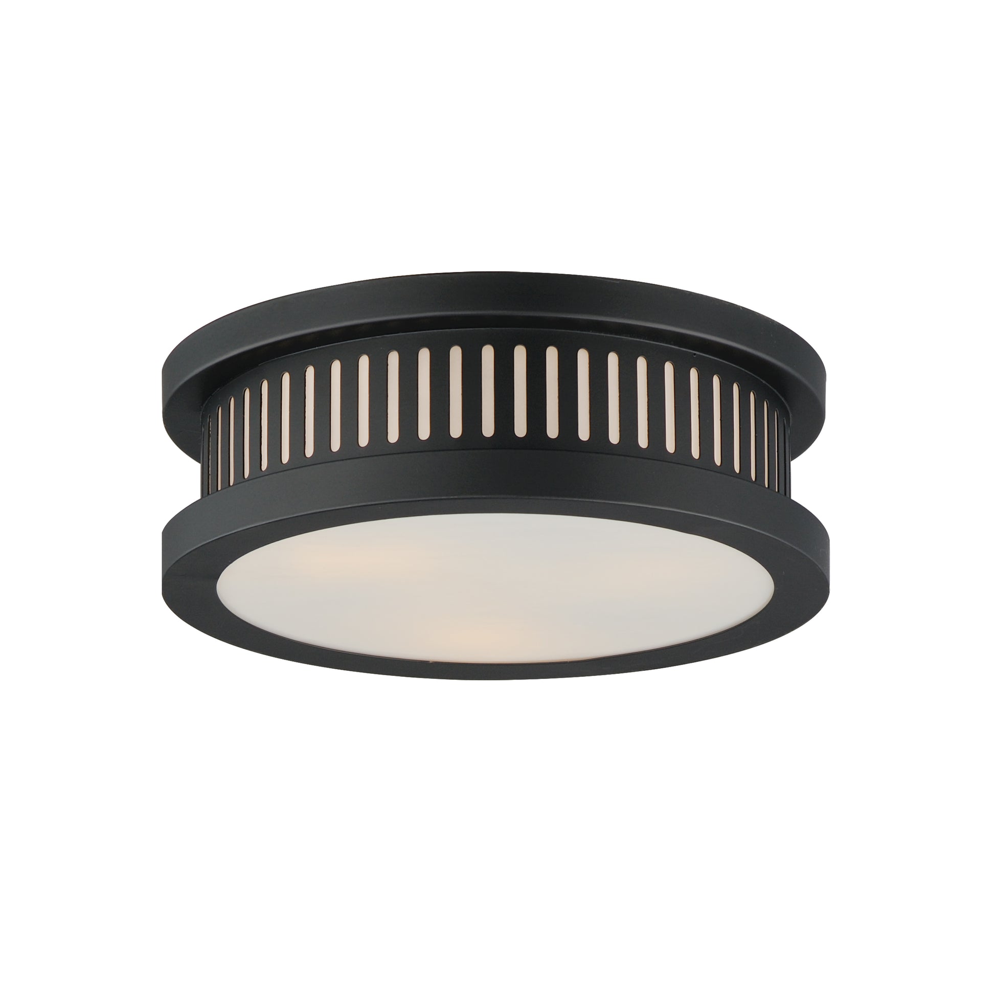 Oxford Outdoor 3-Light Flush Mount Black by Maxim Lighting