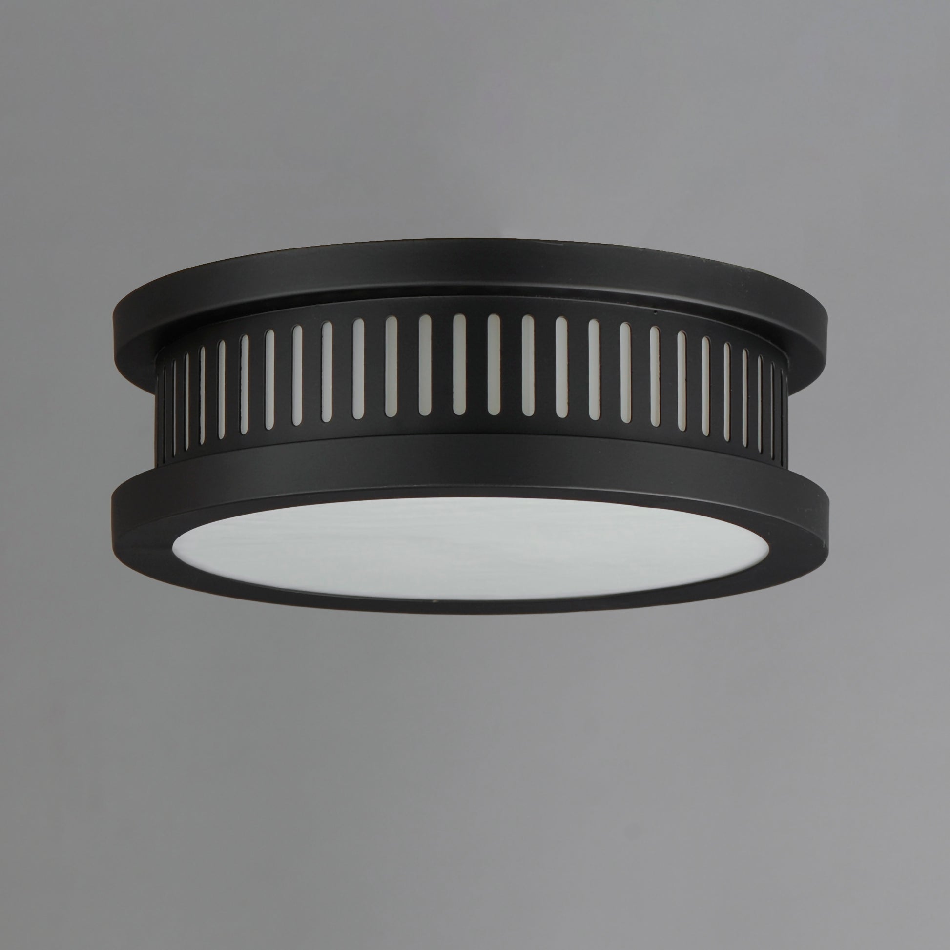 Oxford Outdoor 3-Light Flush Mount Black by Maxim Lighting