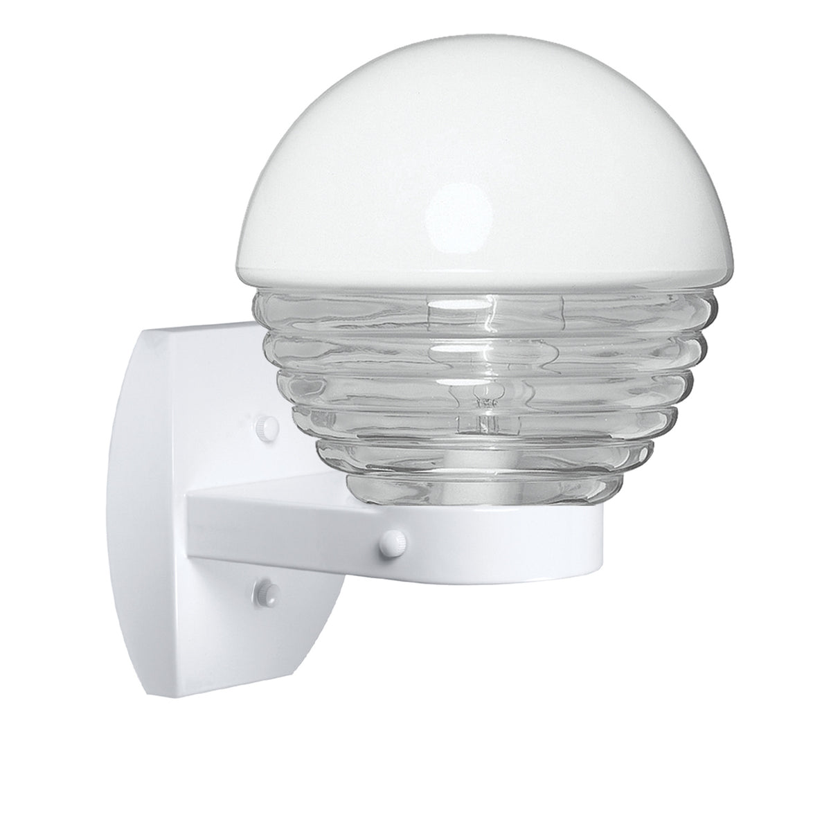 Besa Costaluz 3061 wall lantern option – White