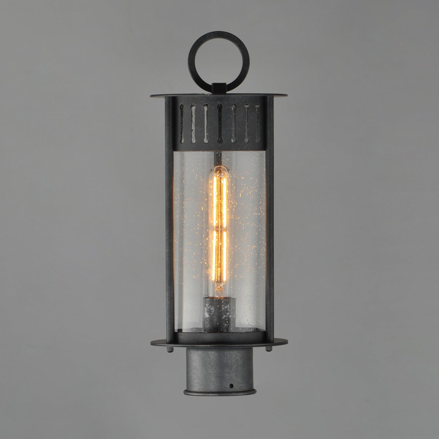 Windsor Outdoor Post Black Patina by Maxim Lighting