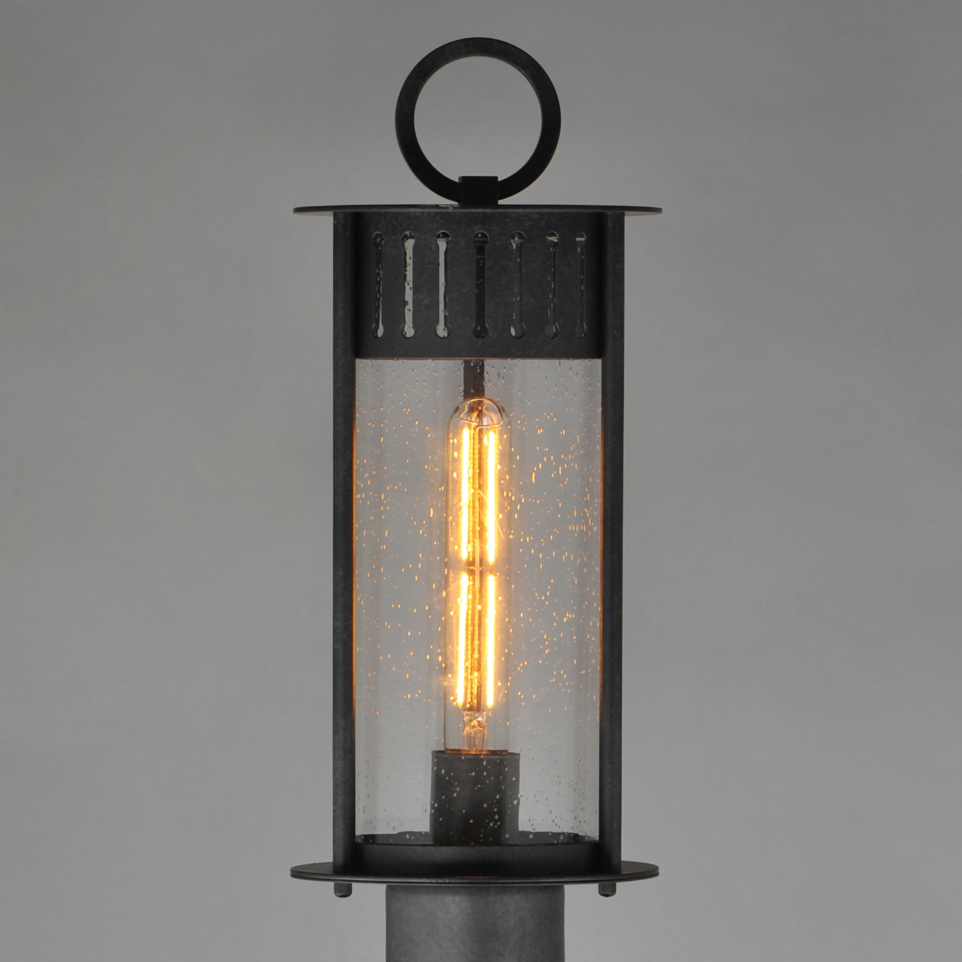 Windsor Outdoor Post Black Patina by Maxim Lighting
