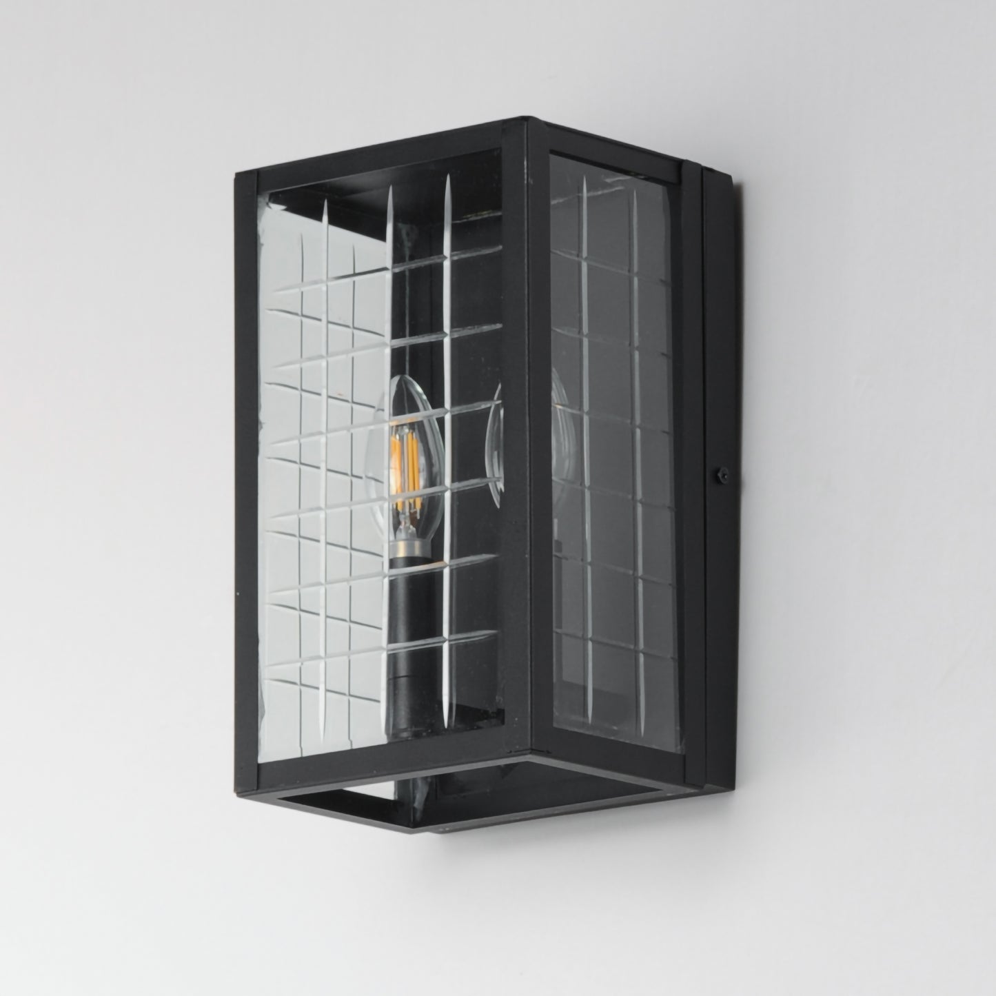Magnus 2-Light Pocket Sconce Black by Maxim Lighting