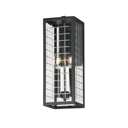 Magnus 2-Light Outdoor Wall Sconce Black by Maxim Lighting