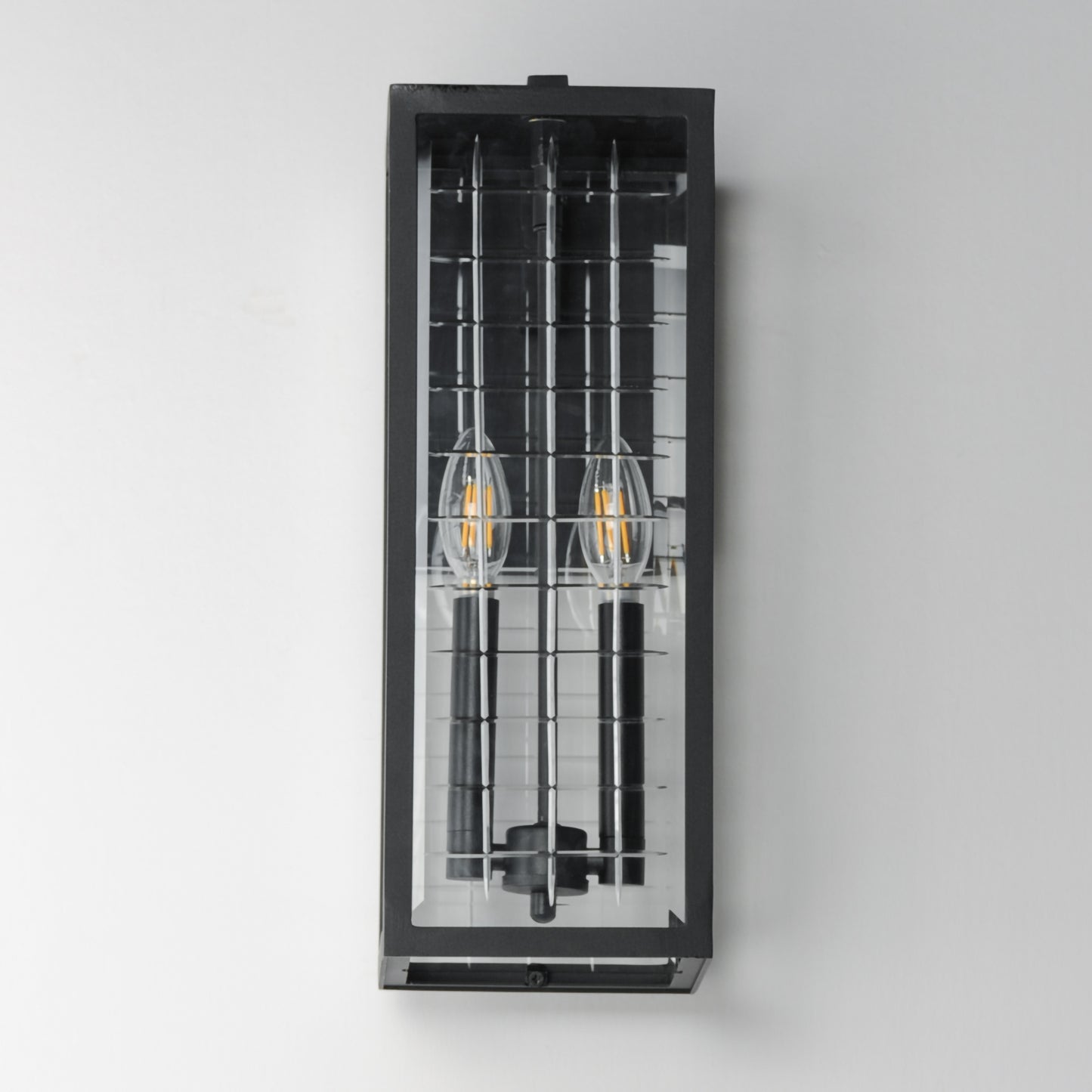 Magnus 2-Light Outdoor Wall Sconce Black by Maxim Lighting