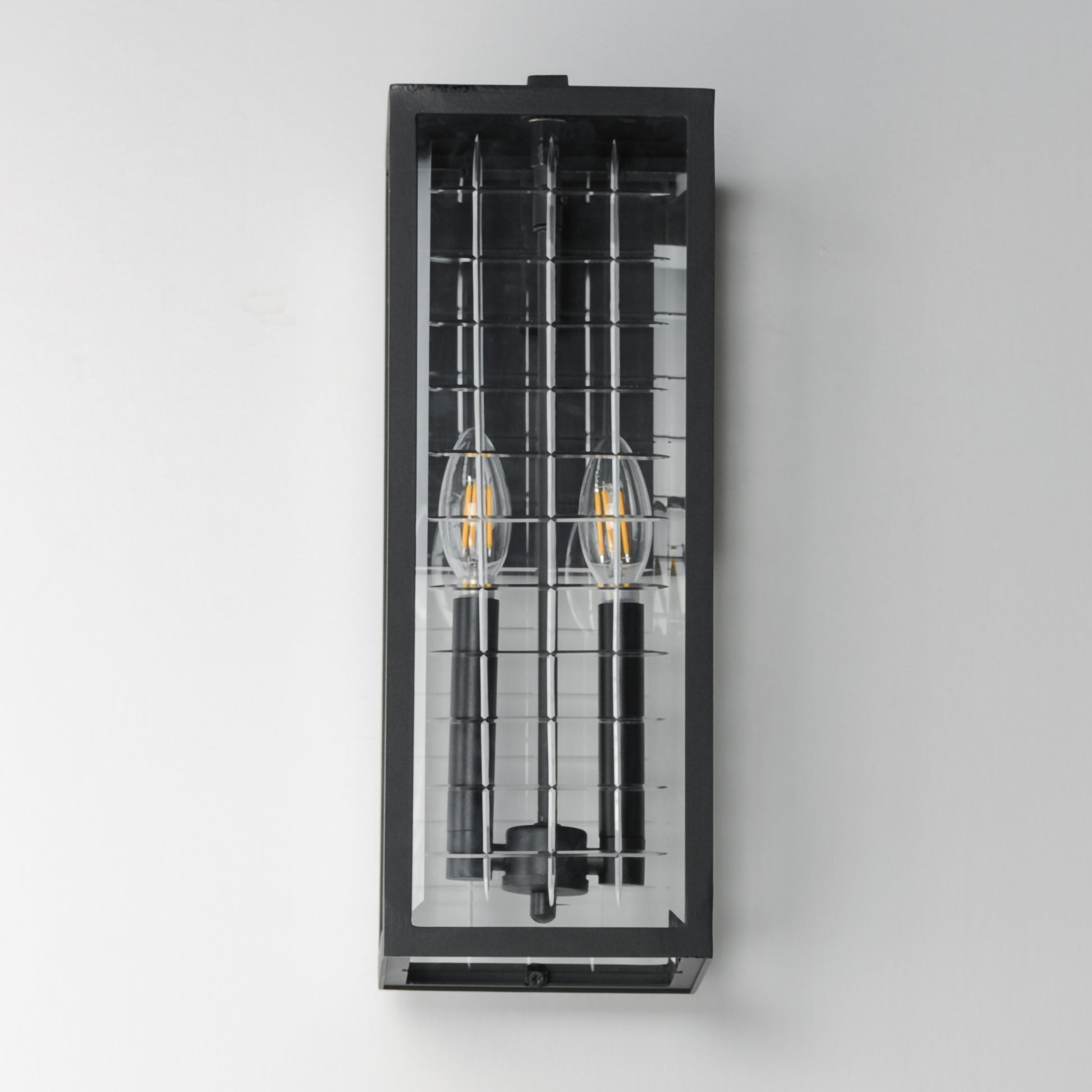 Magnus 2-Light Outdoor Wall Sconce Black by Maxim Lighting