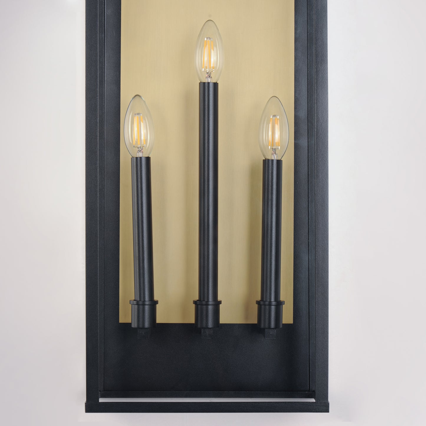 Manchester 3-Light X-Large Outdoor Wall Sconce Black by Maxim Lighting