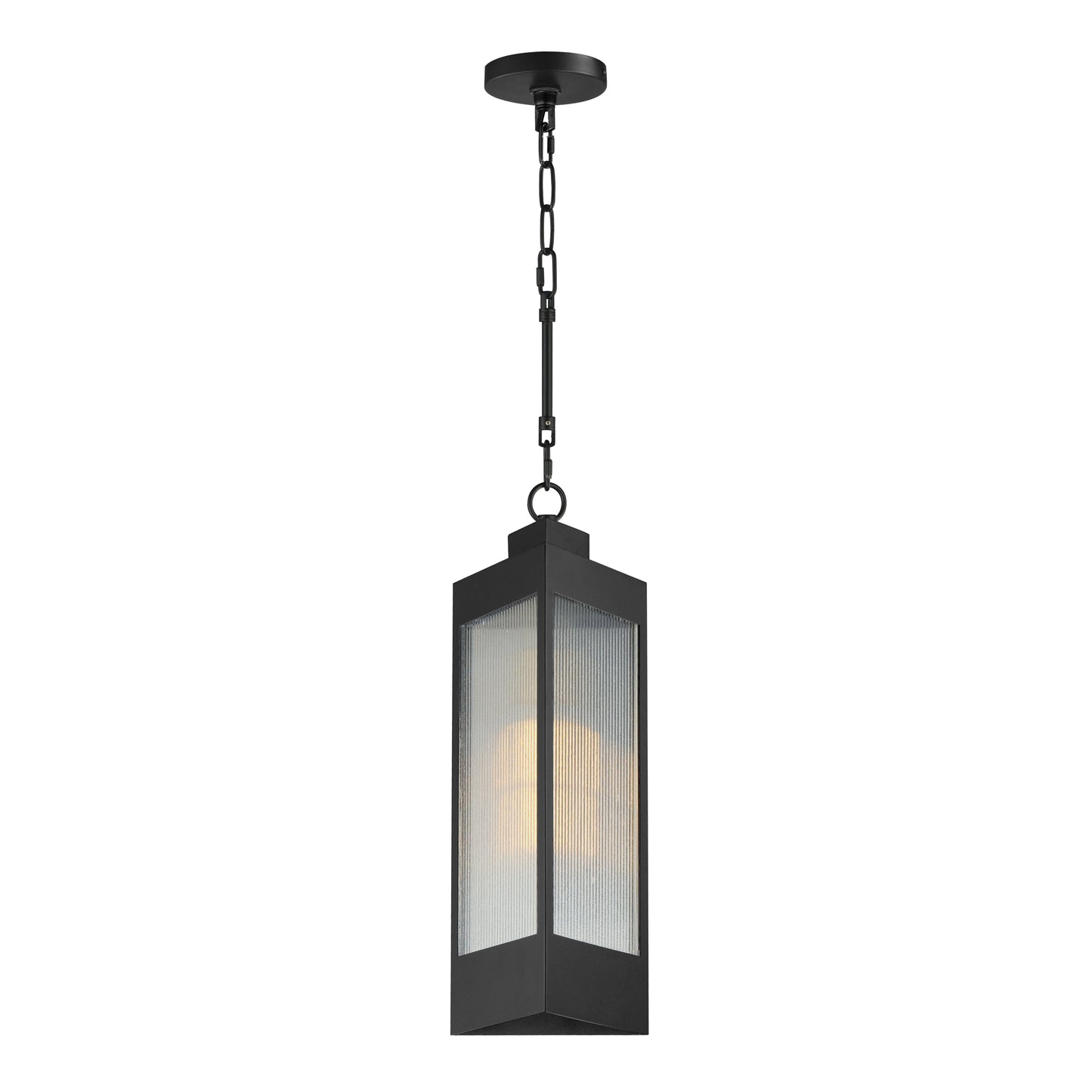 Triform Outdoor Pendant Black/Antique Brass by Maxim Lighting