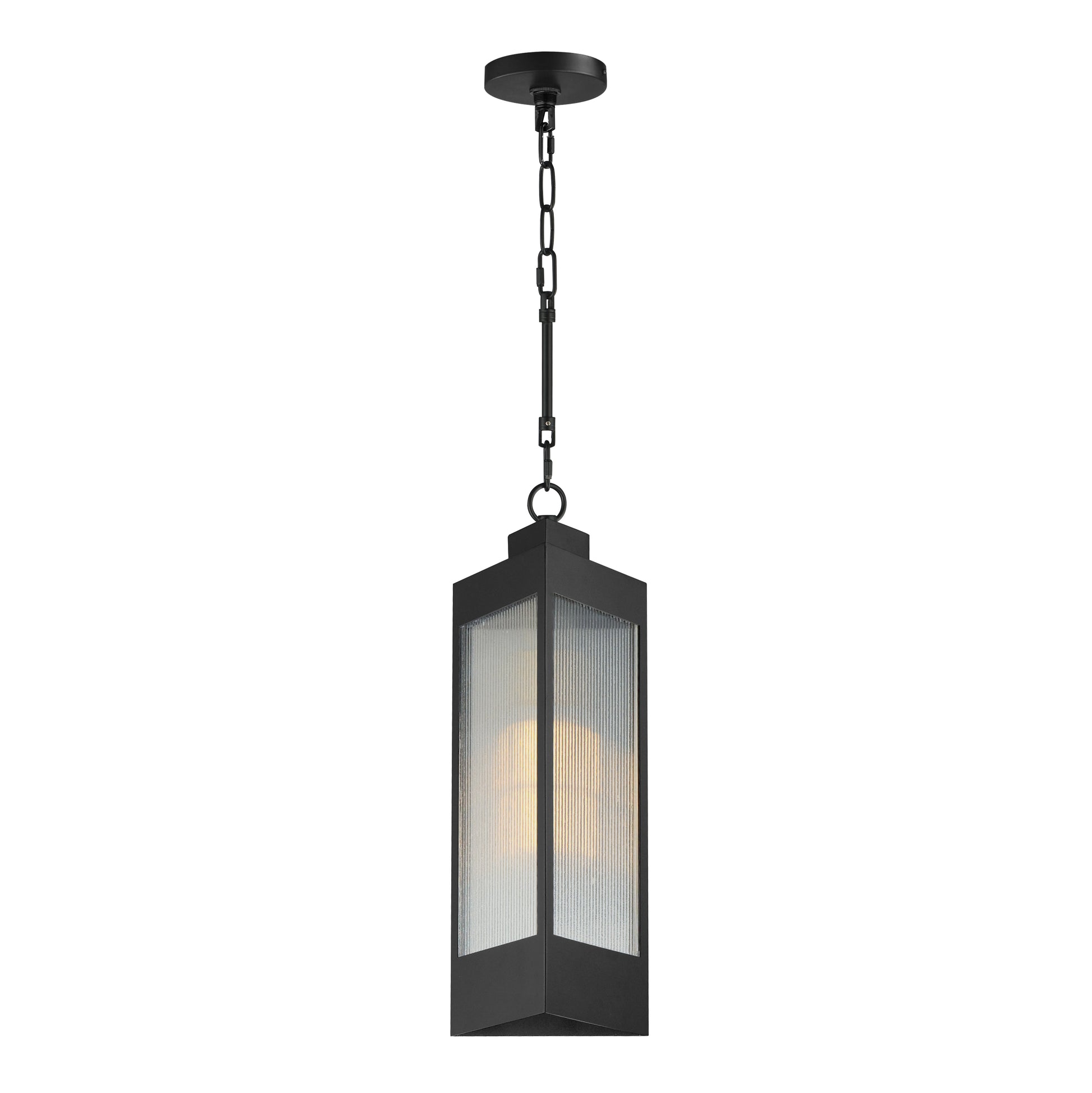 Triform Outdoor Pendant Black/Antique Brass by Maxim Lighting