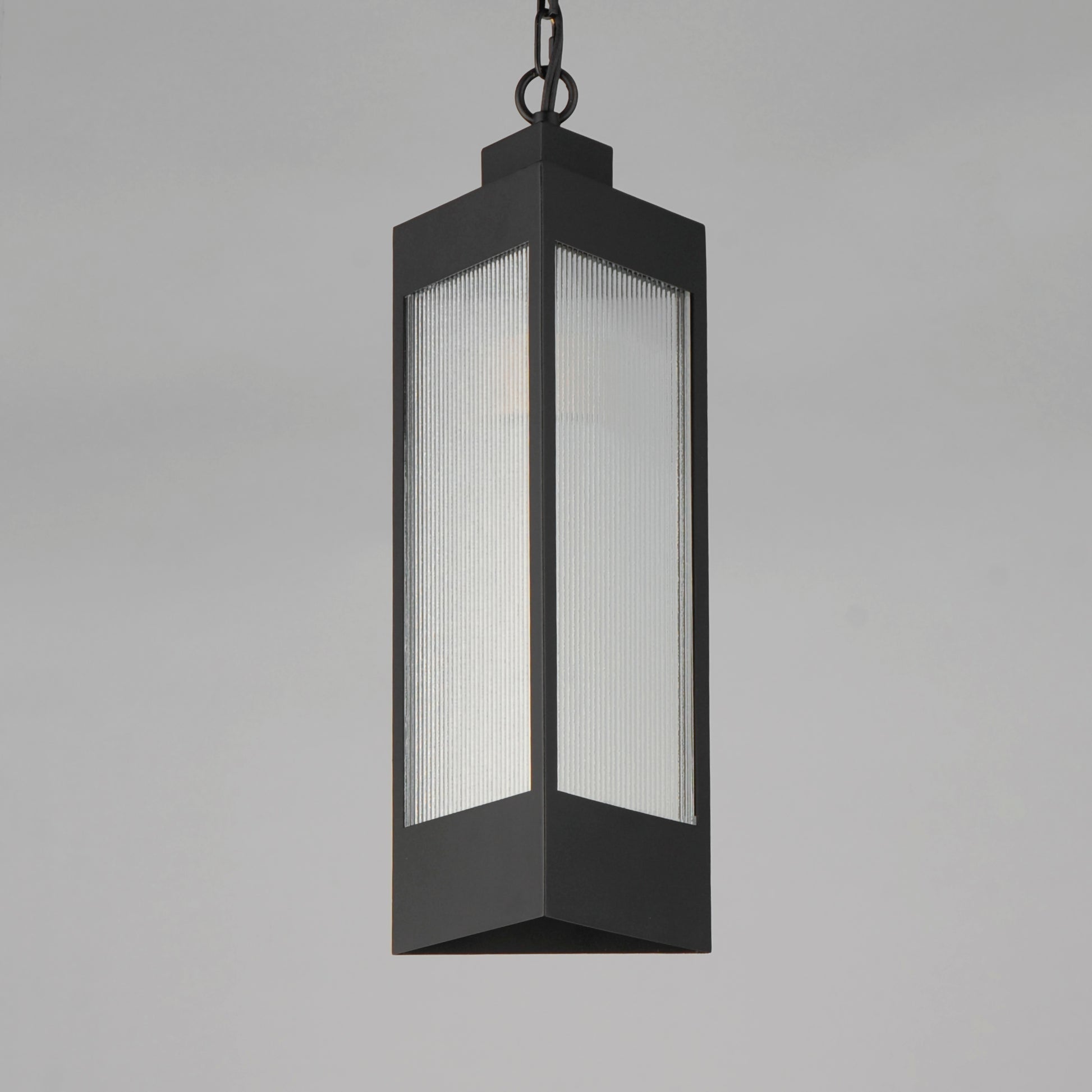 Triform Outdoor Pendant Black/Antique Brass by Maxim Lighting