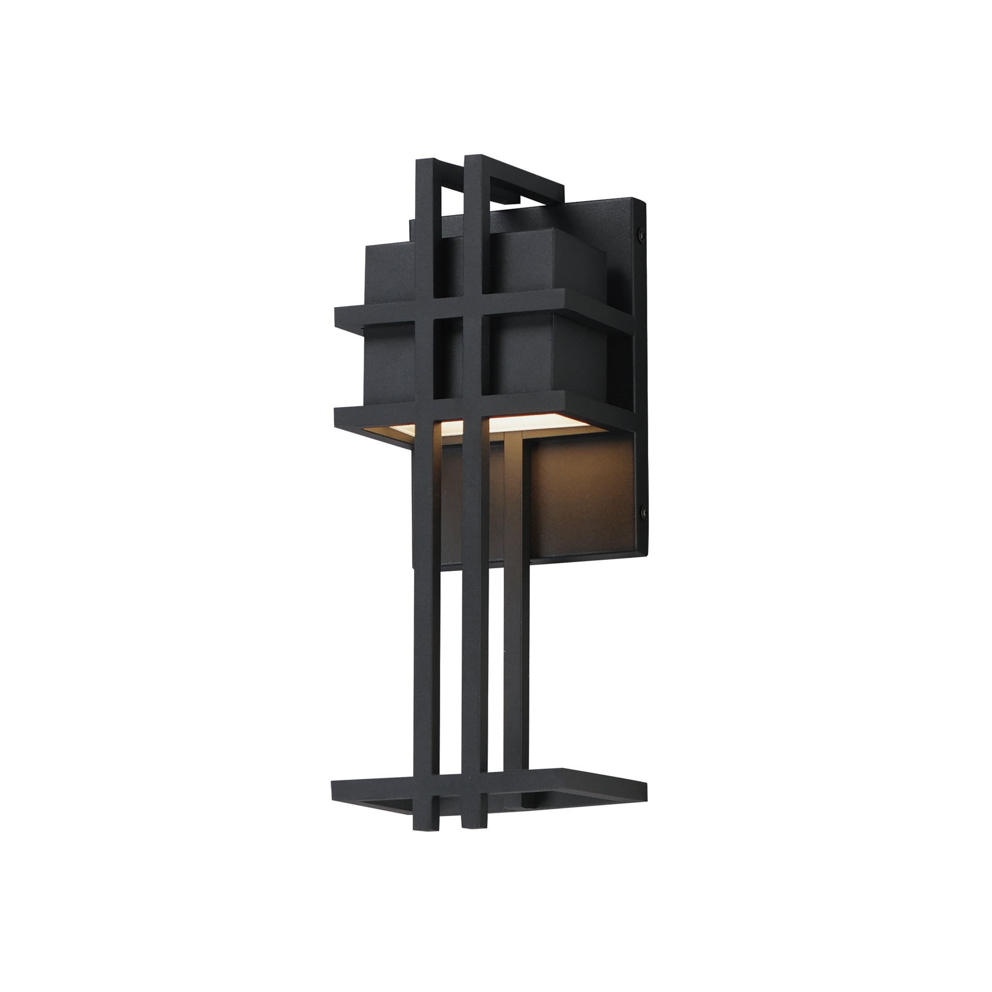 Prairie 13" LED Outdoor Wall Sconce Black by Maxim Lighting