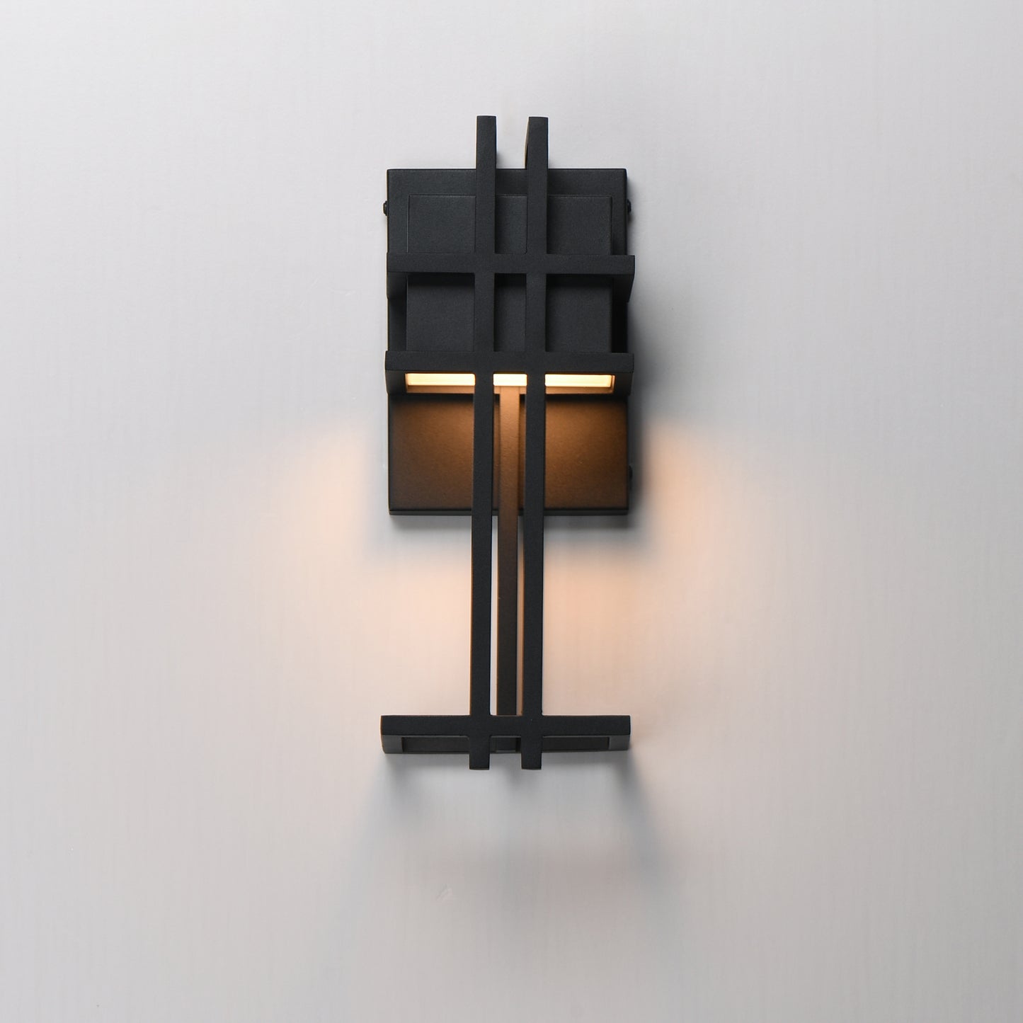 Prairie 13" LED Outdoor Wall Sconce Black by Maxim Lighting