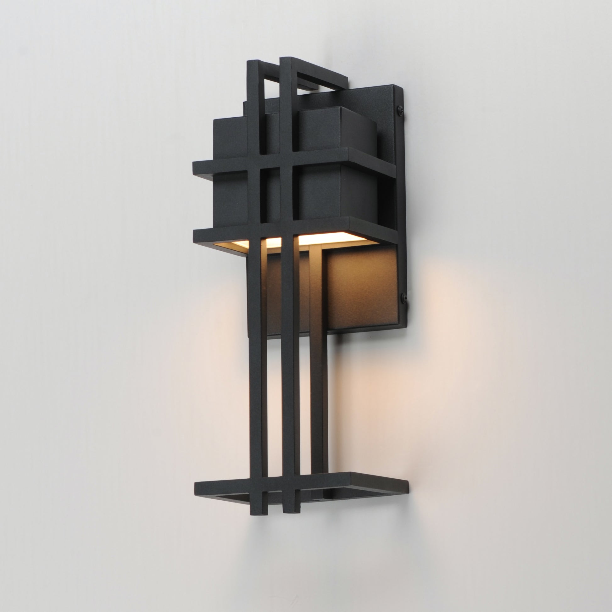 Prairie 13" LED Outdoor Wall Sconce Black by Maxim Lighting