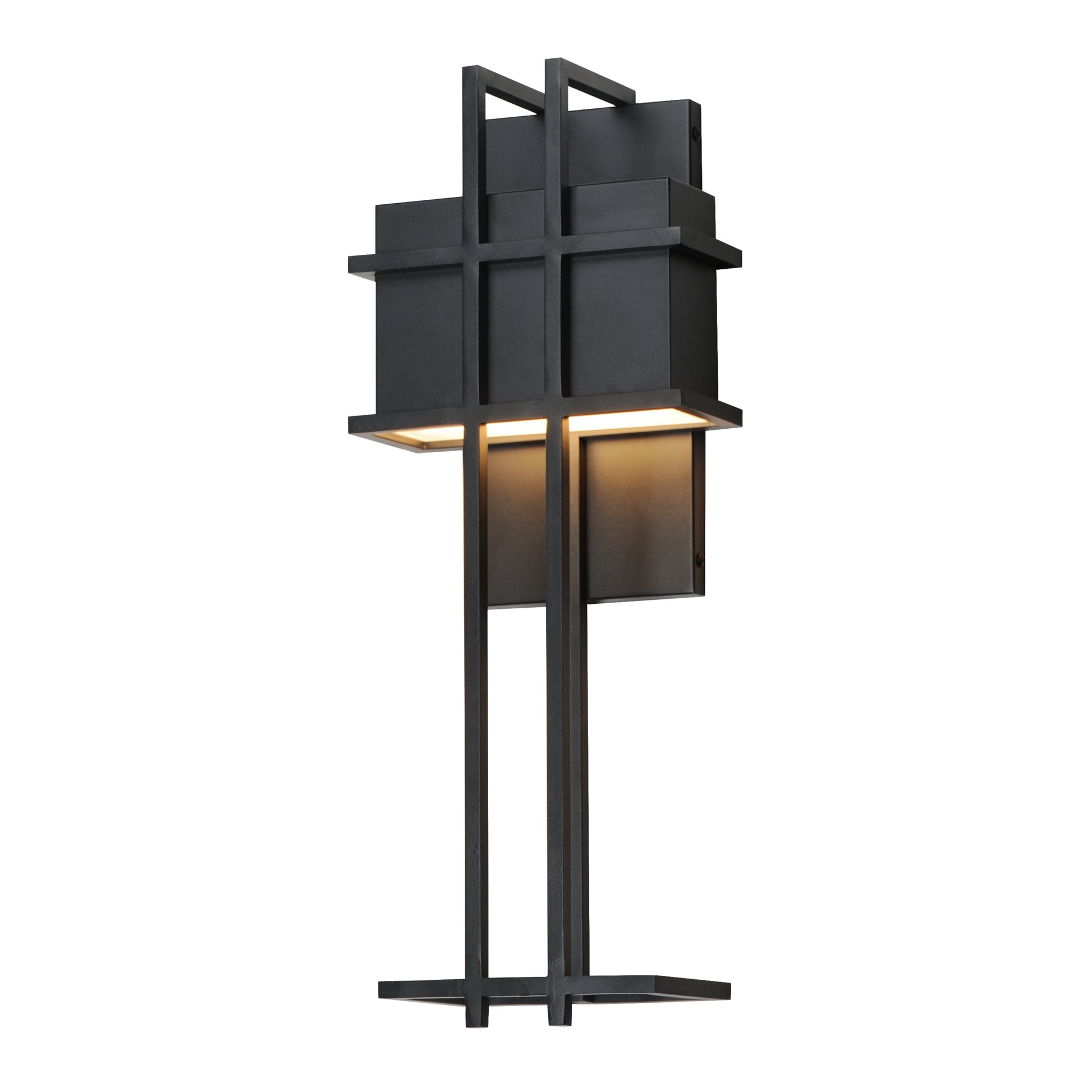 Prairie 21" LED Outdoor Wall Sconce Black by Maxim Lighting