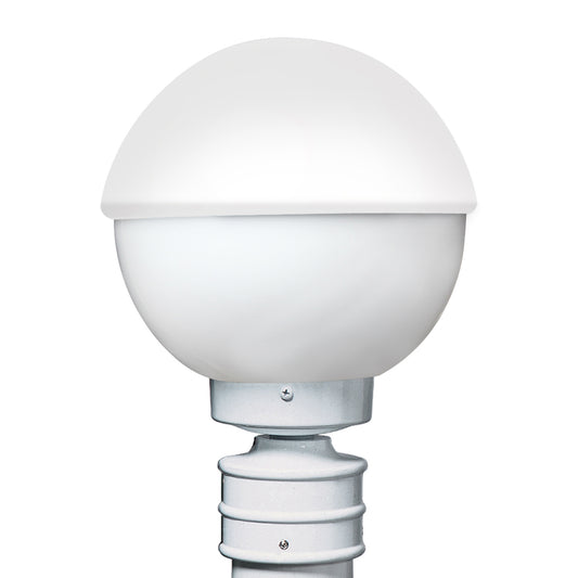 Besa Costaluz 3078 post lantern option – White