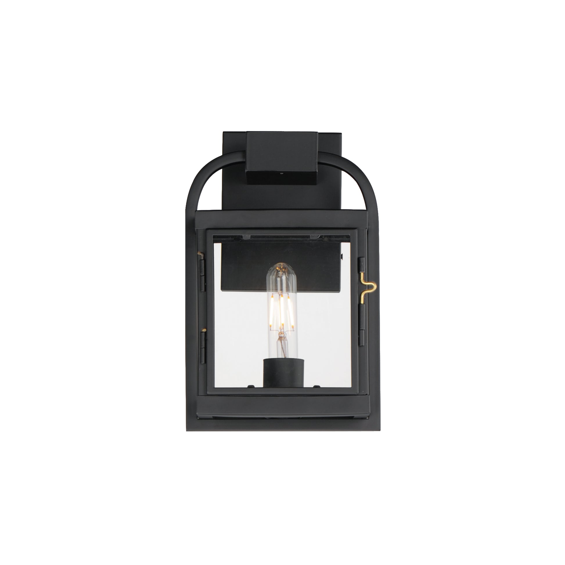 Bonham Small Outdoor Wall Sconce Black by Maxim Lighting