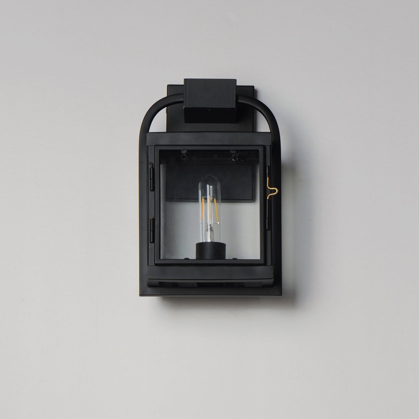 Bonham Small Outdoor Wall Sconce Black by Maxim Lighting