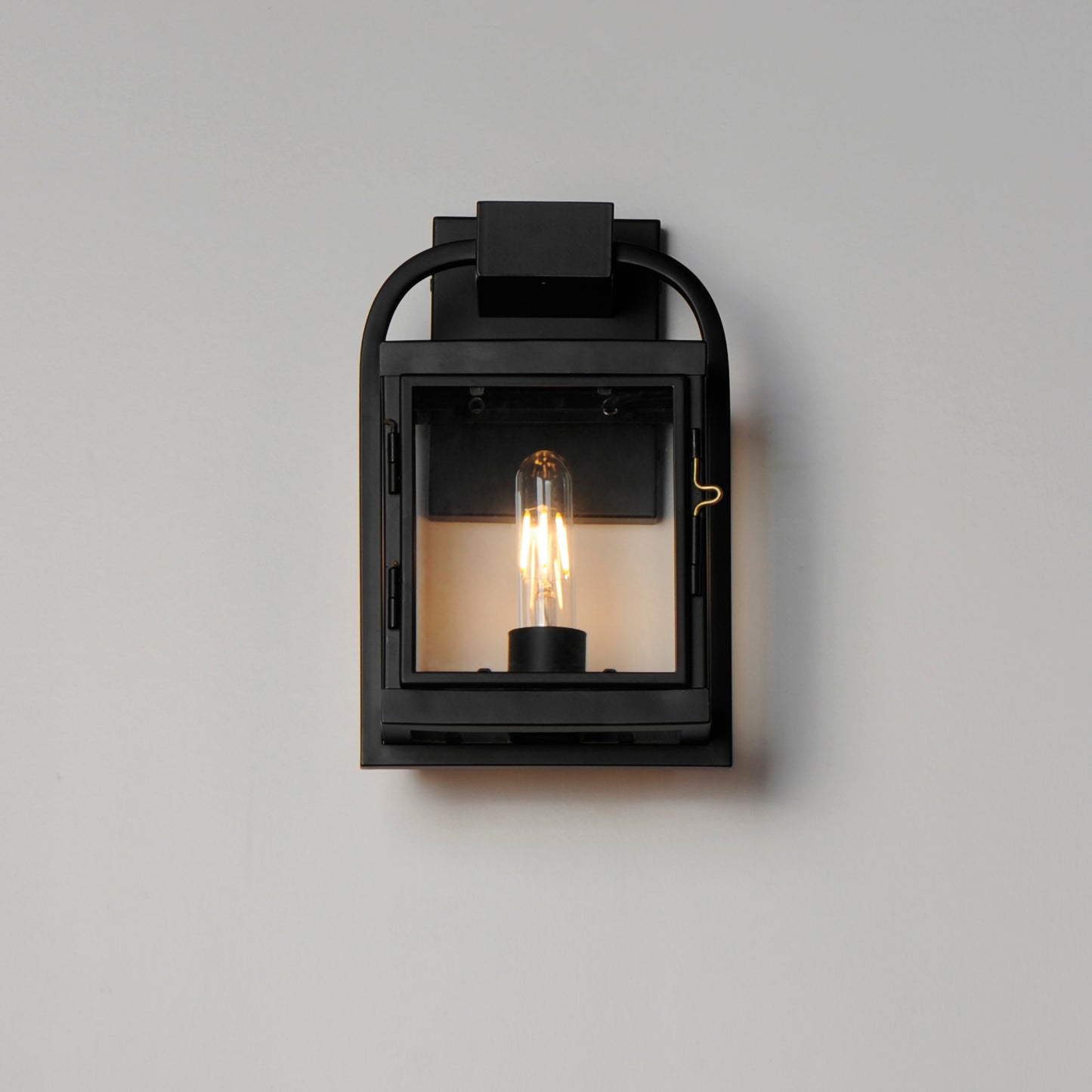 Bonham Small Outdoor Wall Sconce Black by Maxim Lighting