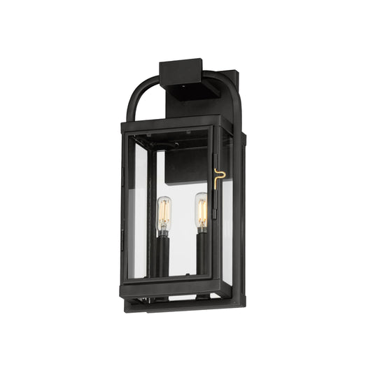 Bonham Outdoor Wall Sconce Black by Maxim Lighting