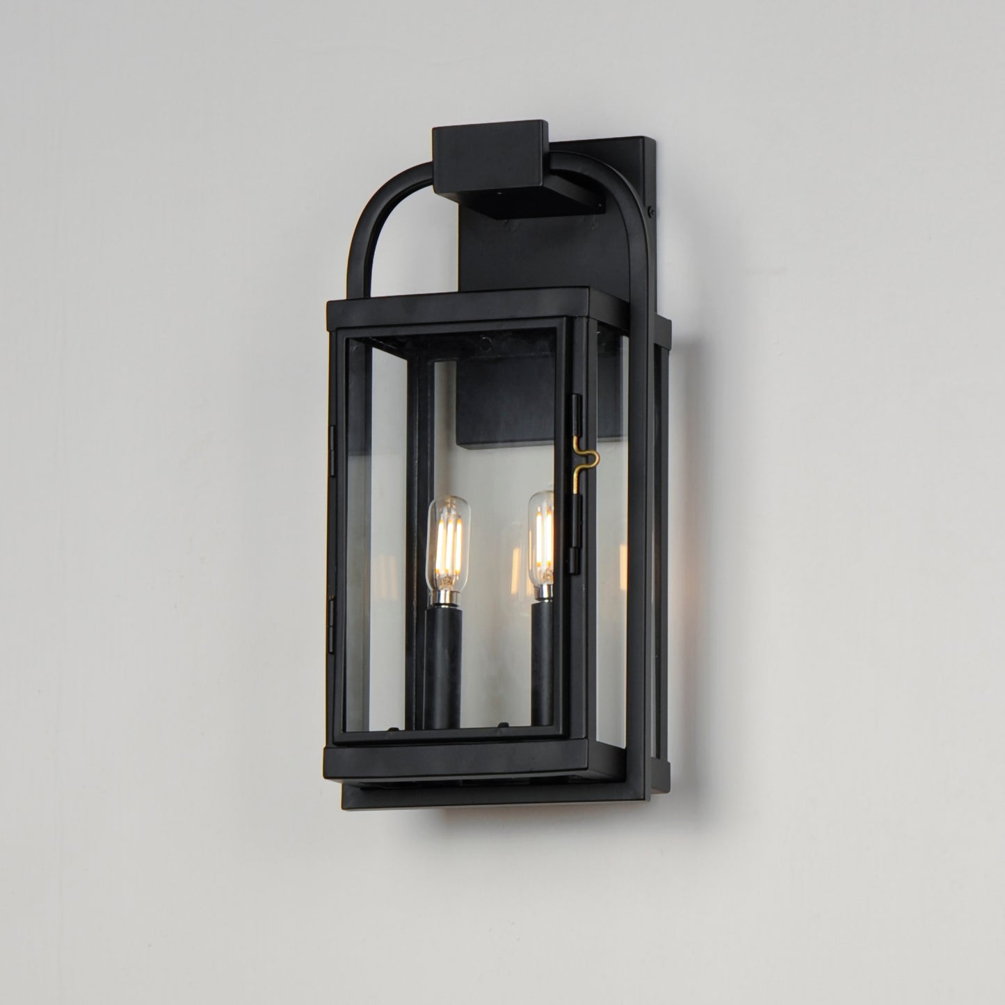 Bonham Outdoor Wall Sconce Black by Maxim Lighting